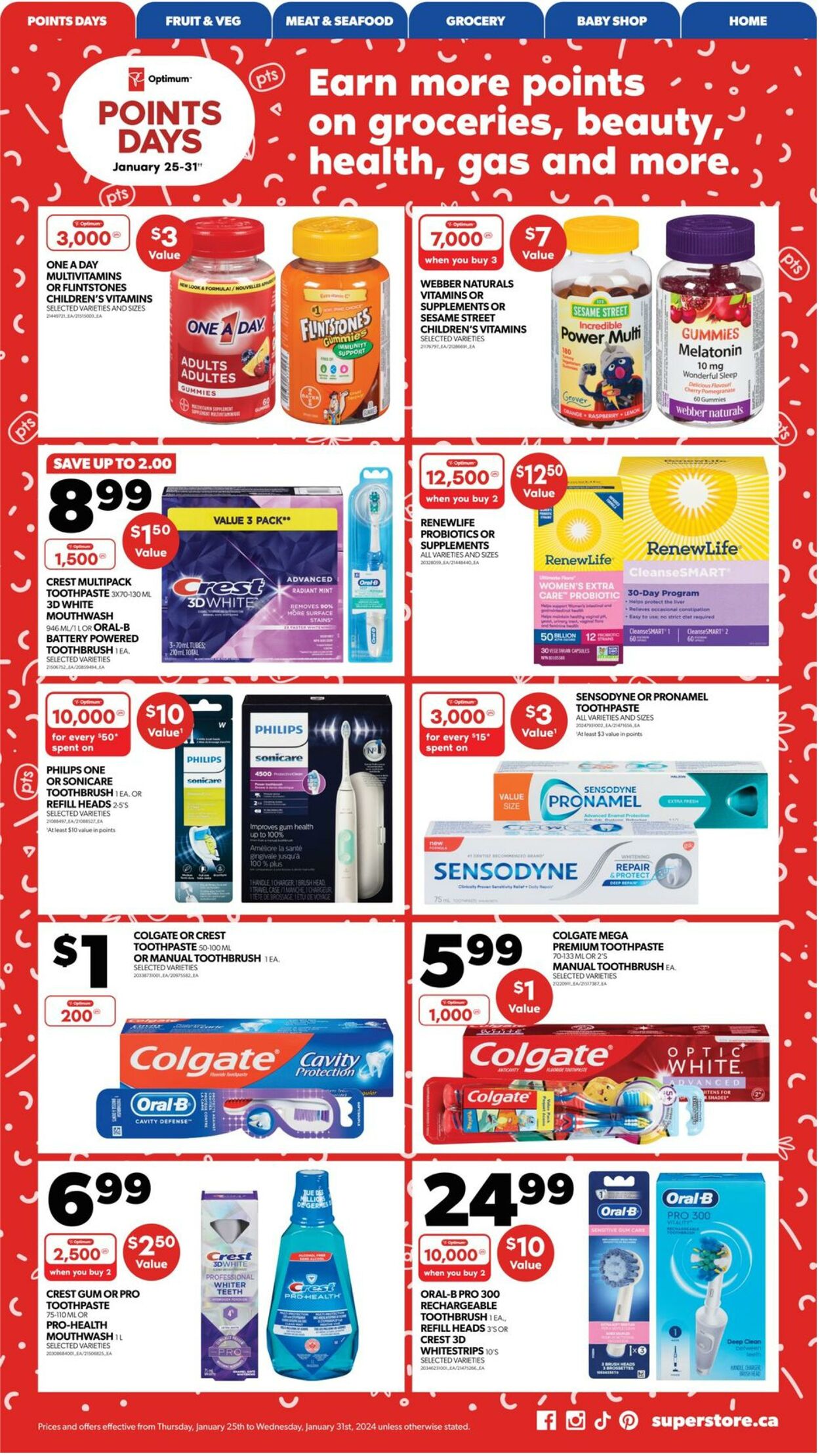 Flyer Real Canadian Superstore 25.01.2024 - 31.01.2024