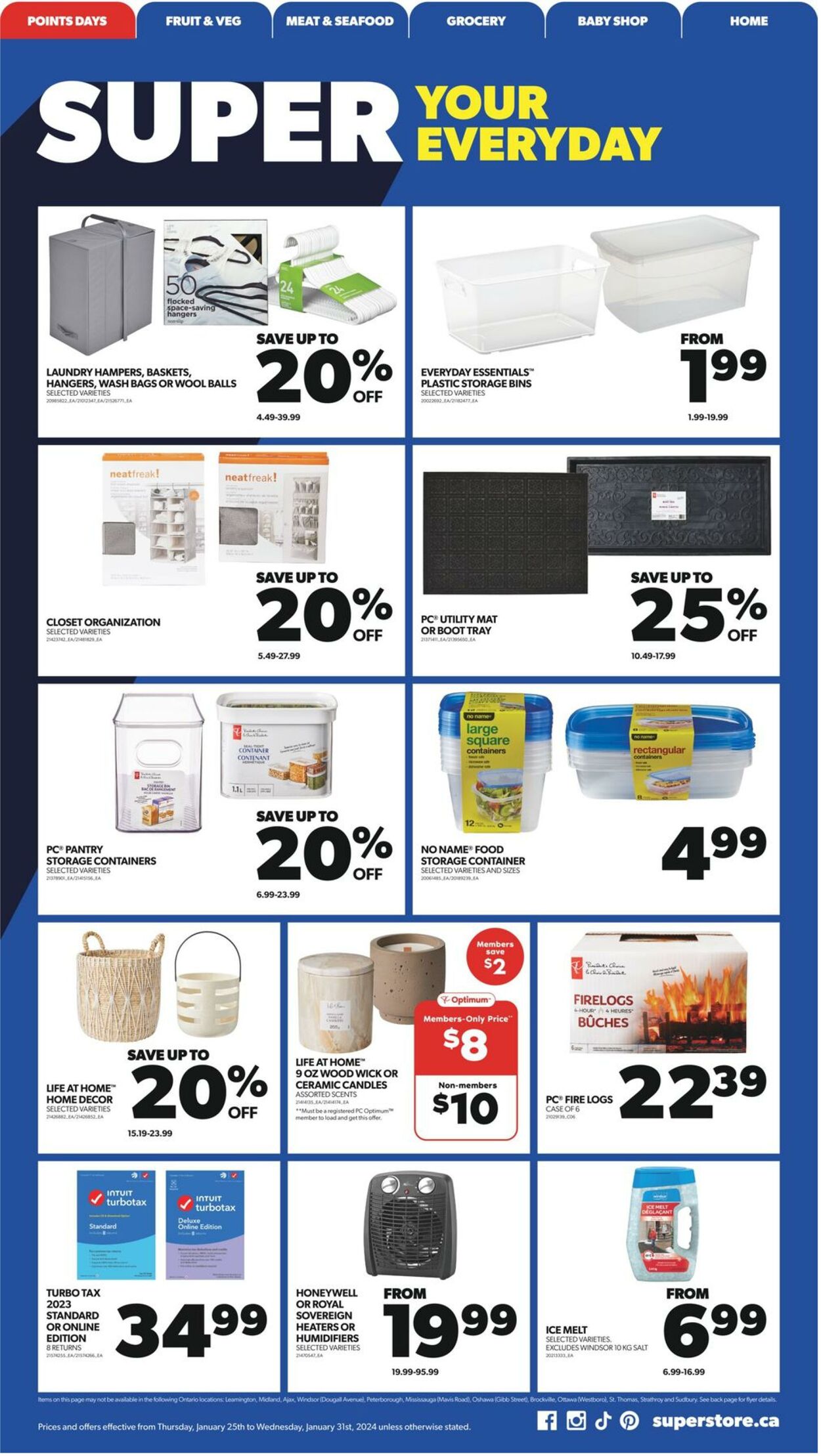 Flyer Real Canadian Superstore 25.01.2024 - 31.01.2024