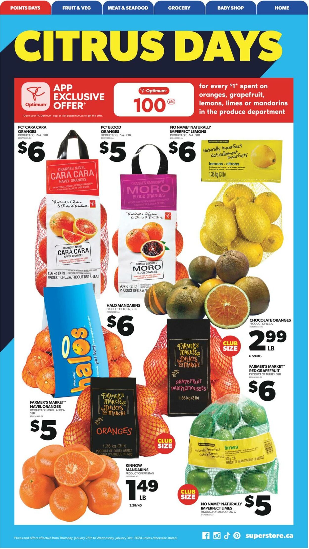 Flyer Real Canadian Superstore 25.01.2024 - 31.01.2024