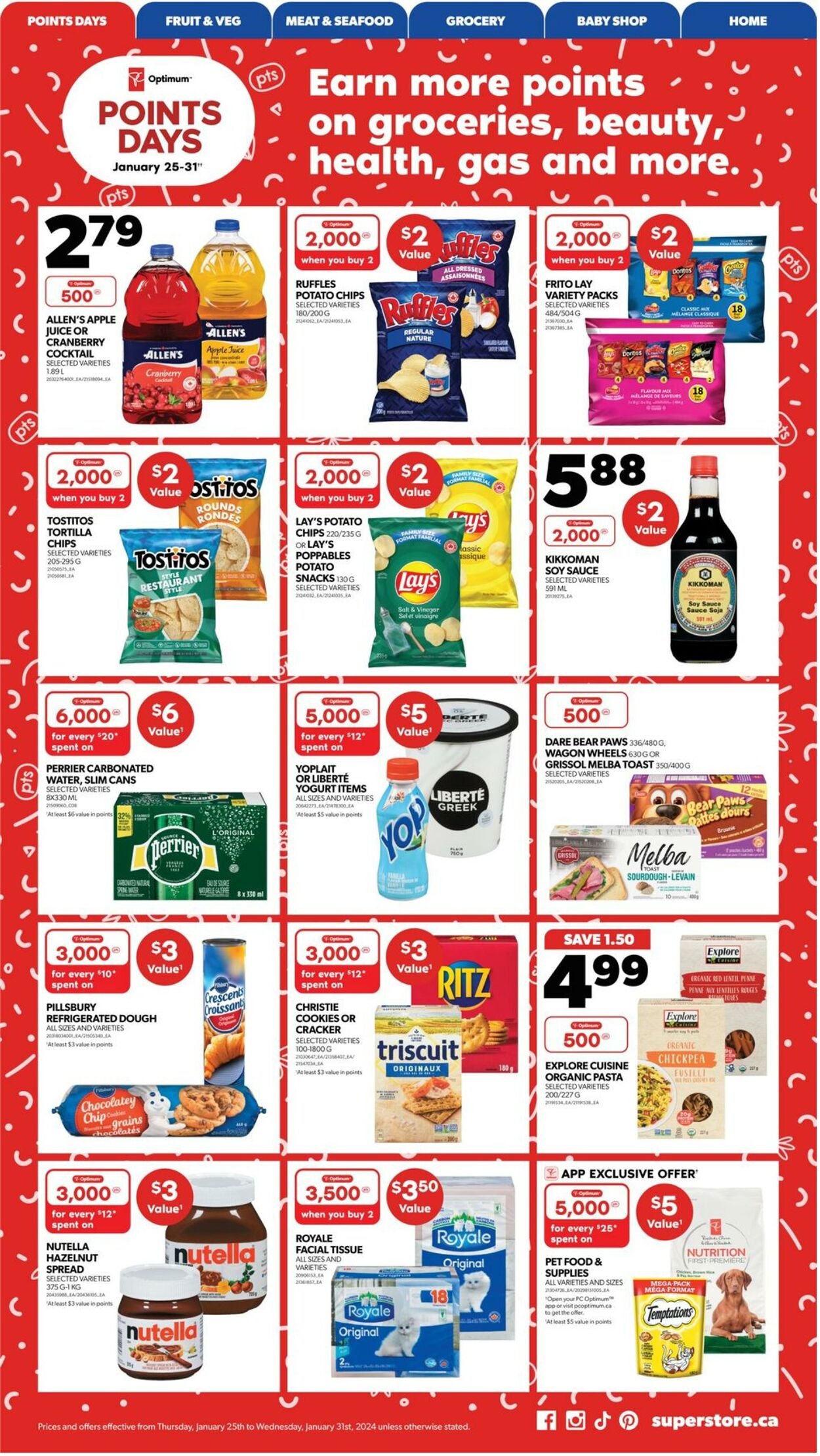 Flyer Real Canadian Superstore 25.01.2024 - 31.01.2024