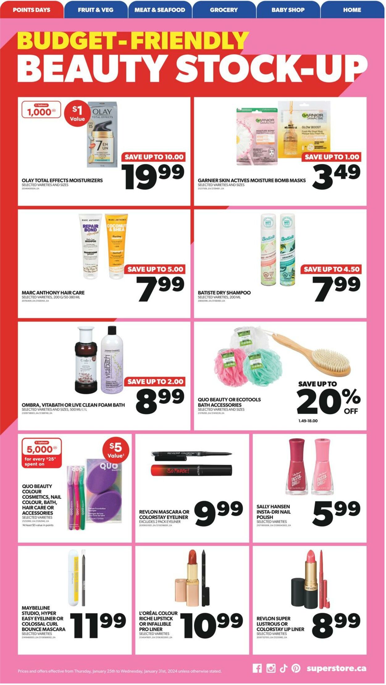 Flyer Real Canadian Superstore 25.01.2024 - 31.01.2024