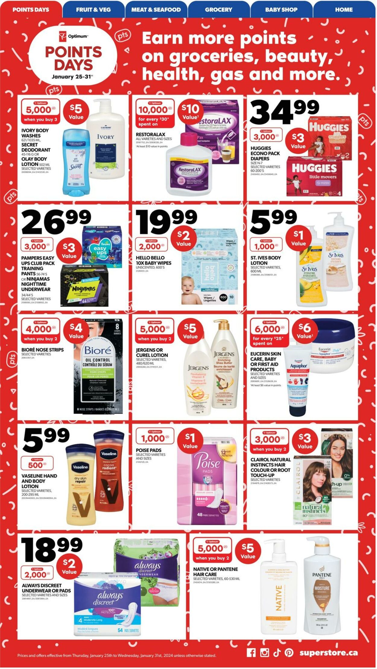 Flyer Real Canadian Superstore 25.01.2024 - 31.01.2024