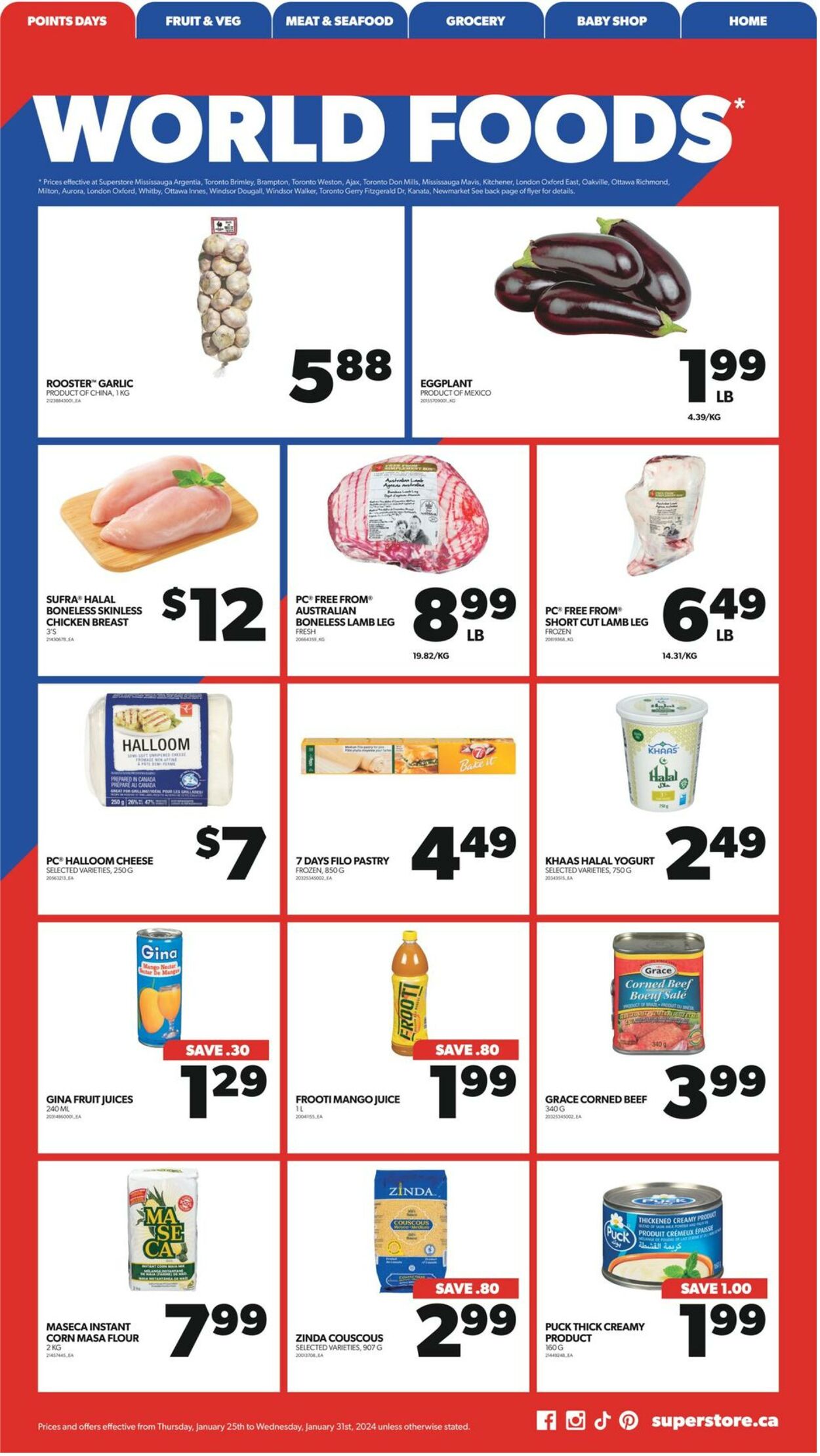 Flyer Real Canadian Superstore 25.01.2024 - 31.01.2024