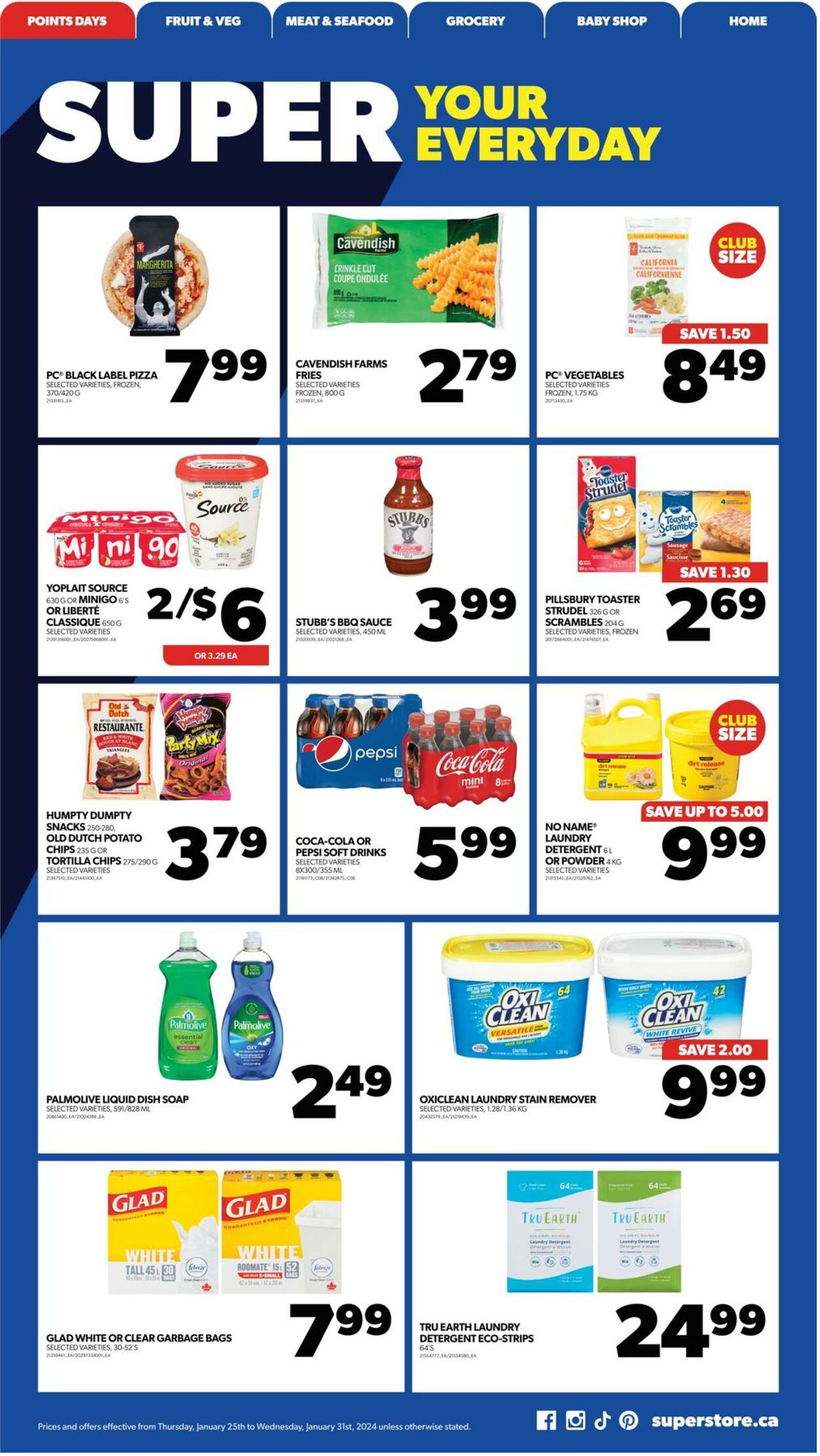 Flyer Real Canadian Superstore 25.01.2024 - 31.01.2024