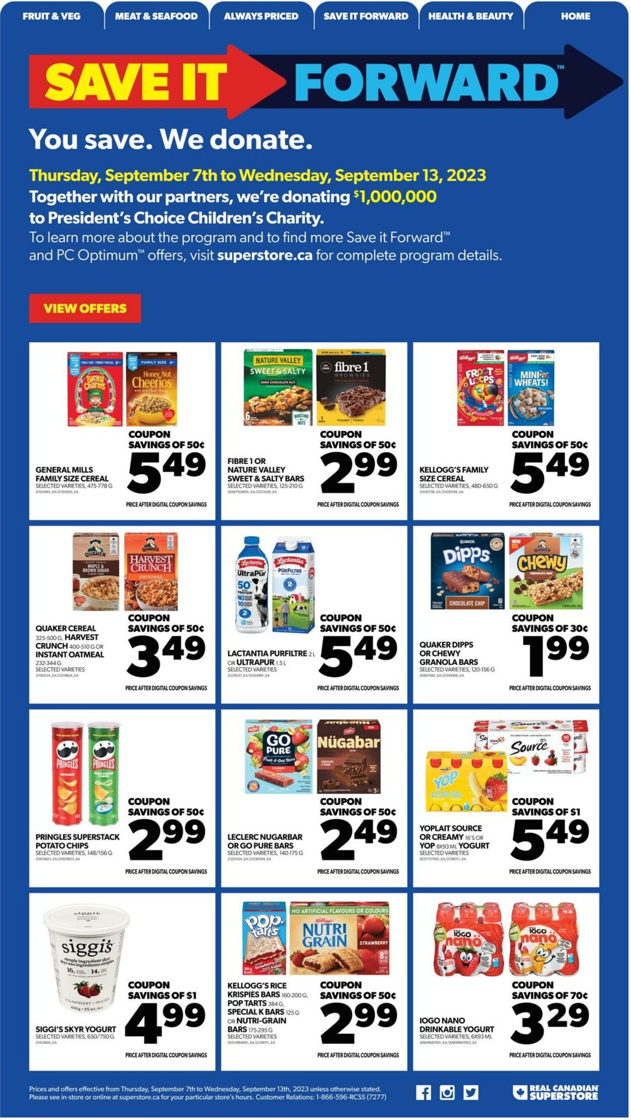 Flyer Real Canadian Superstore 07.09.2023 - 13.09.2023