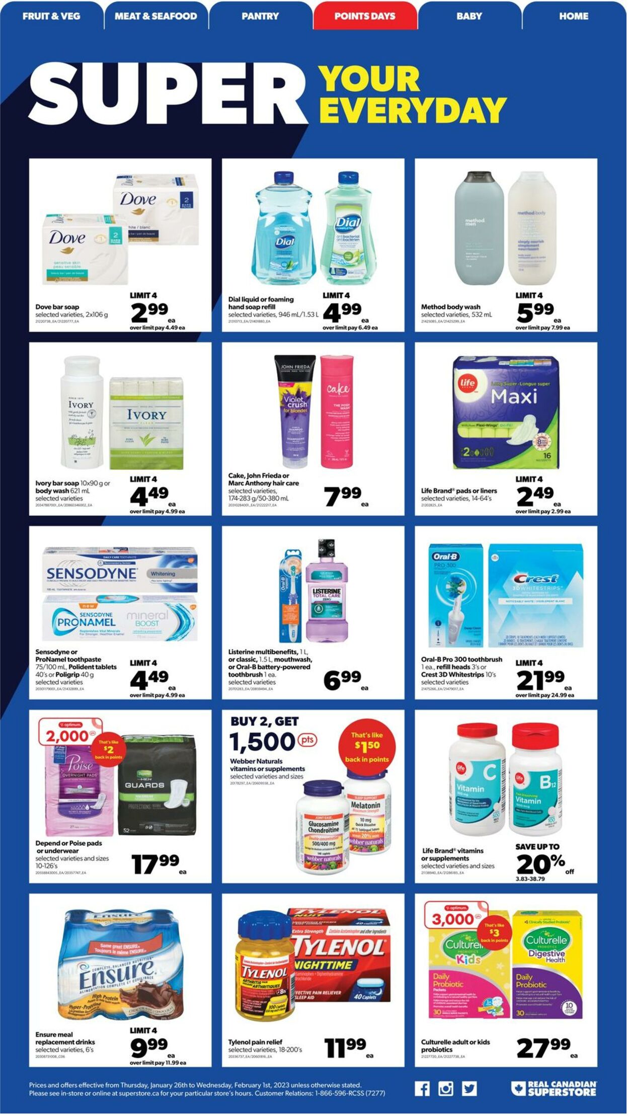 Flyer Real Canadian Superstore 26.01.2023 - 01.02.2023