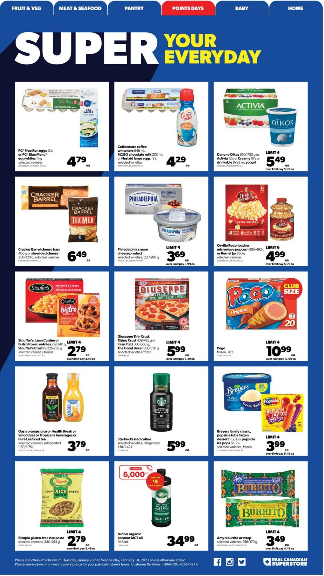 Flyer Real Canadian Superstore 26.01.2023 - 01.02.2023