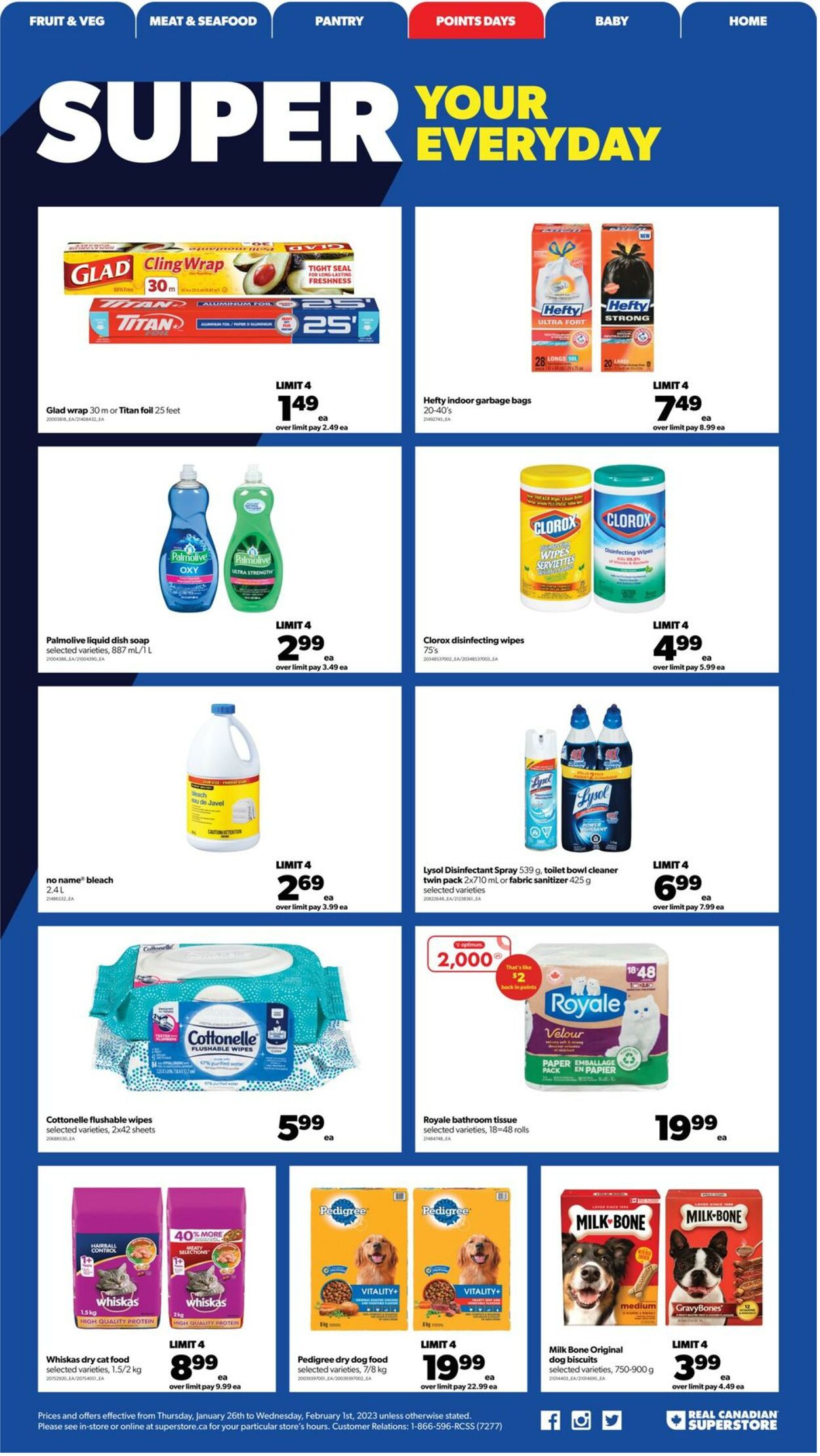 Flyer Real Canadian Superstore 26.01.2023 - 01.02.2023