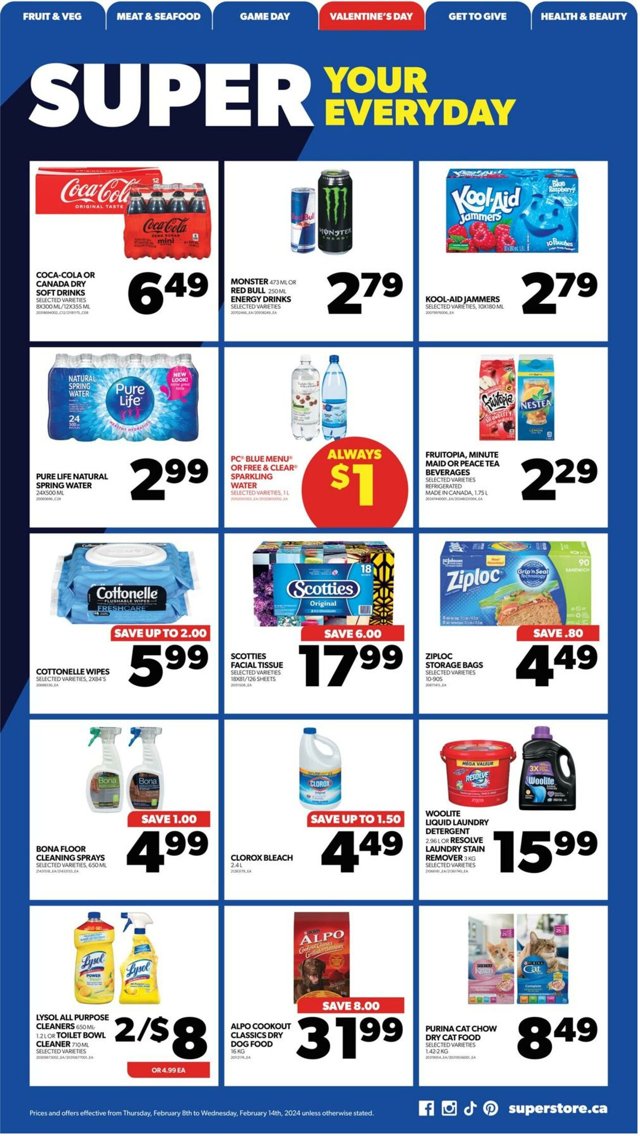 Flyer Real Canadian Superstore 08.02.2024 - 14.02.2024