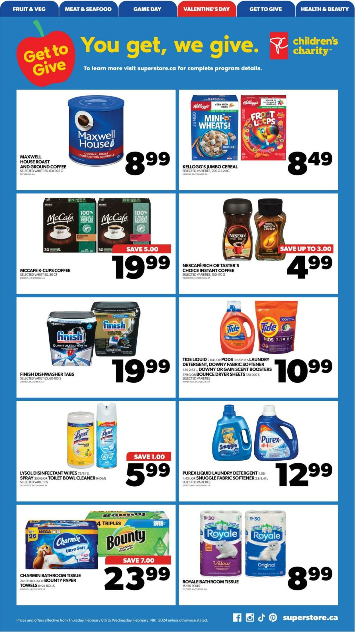 Flyer Real Canadian Superstore 08.02.2024 - 14.02.2024