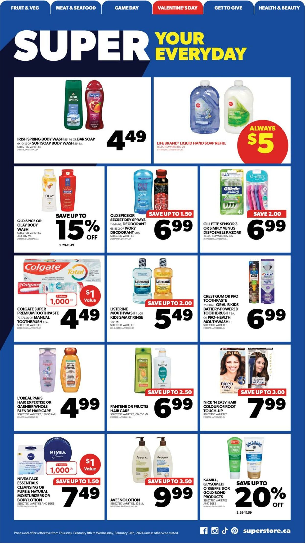 Flyer Real Canadian Superstore 08.02.2024 - 14.02.2024