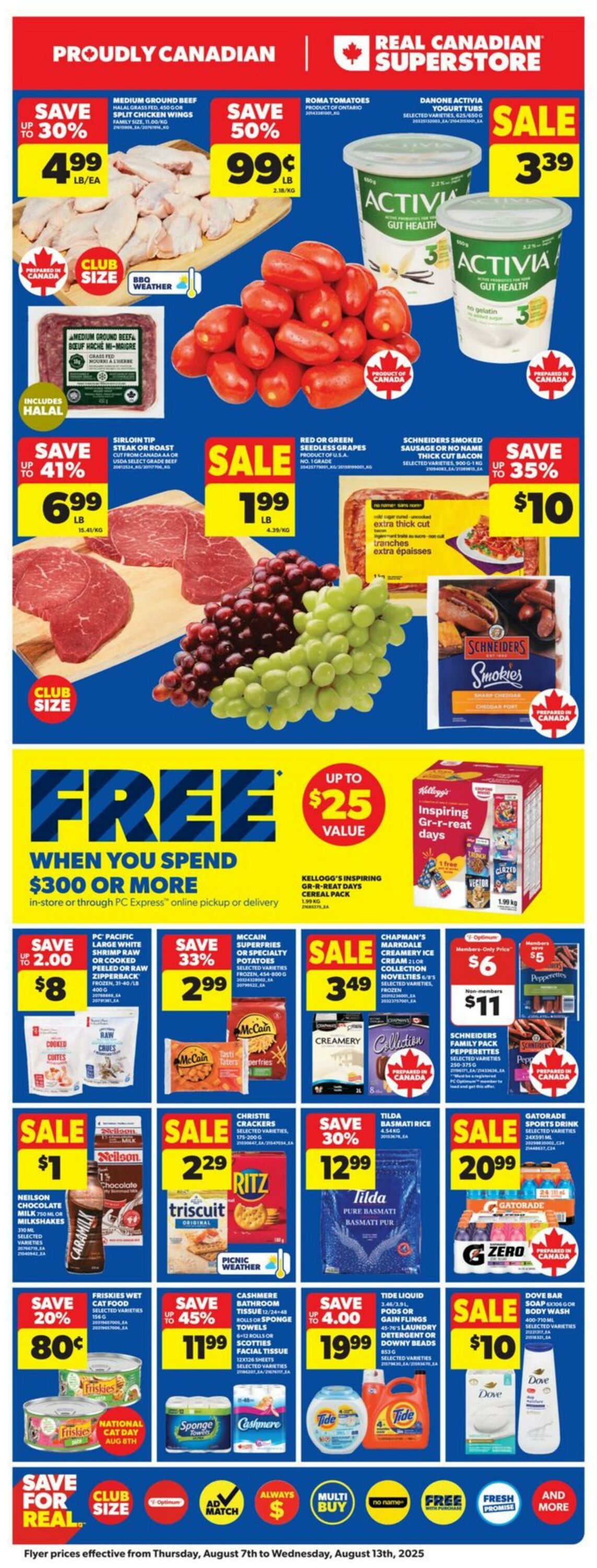 Flyer Real Canadian Superstore 07.08.2025 - 13.08.2025