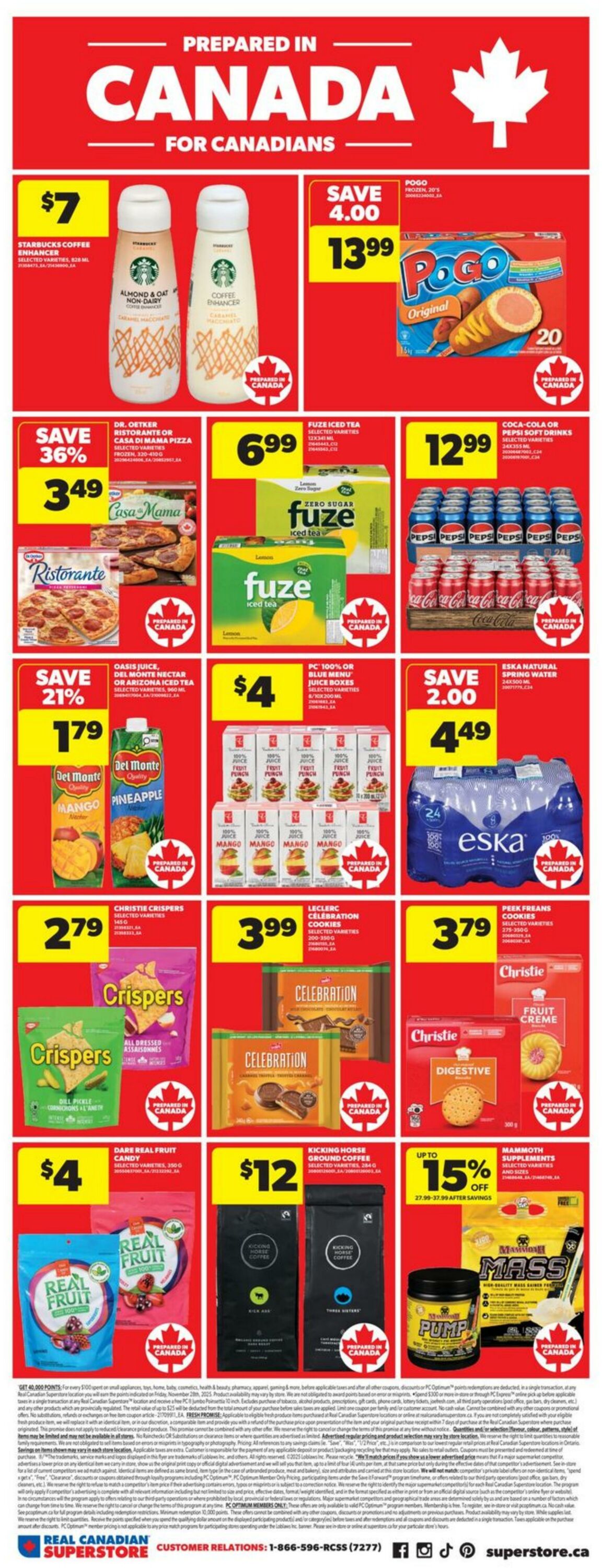 Flyer Real Canadian Superstore 27.11.2025 - 03.12.2025