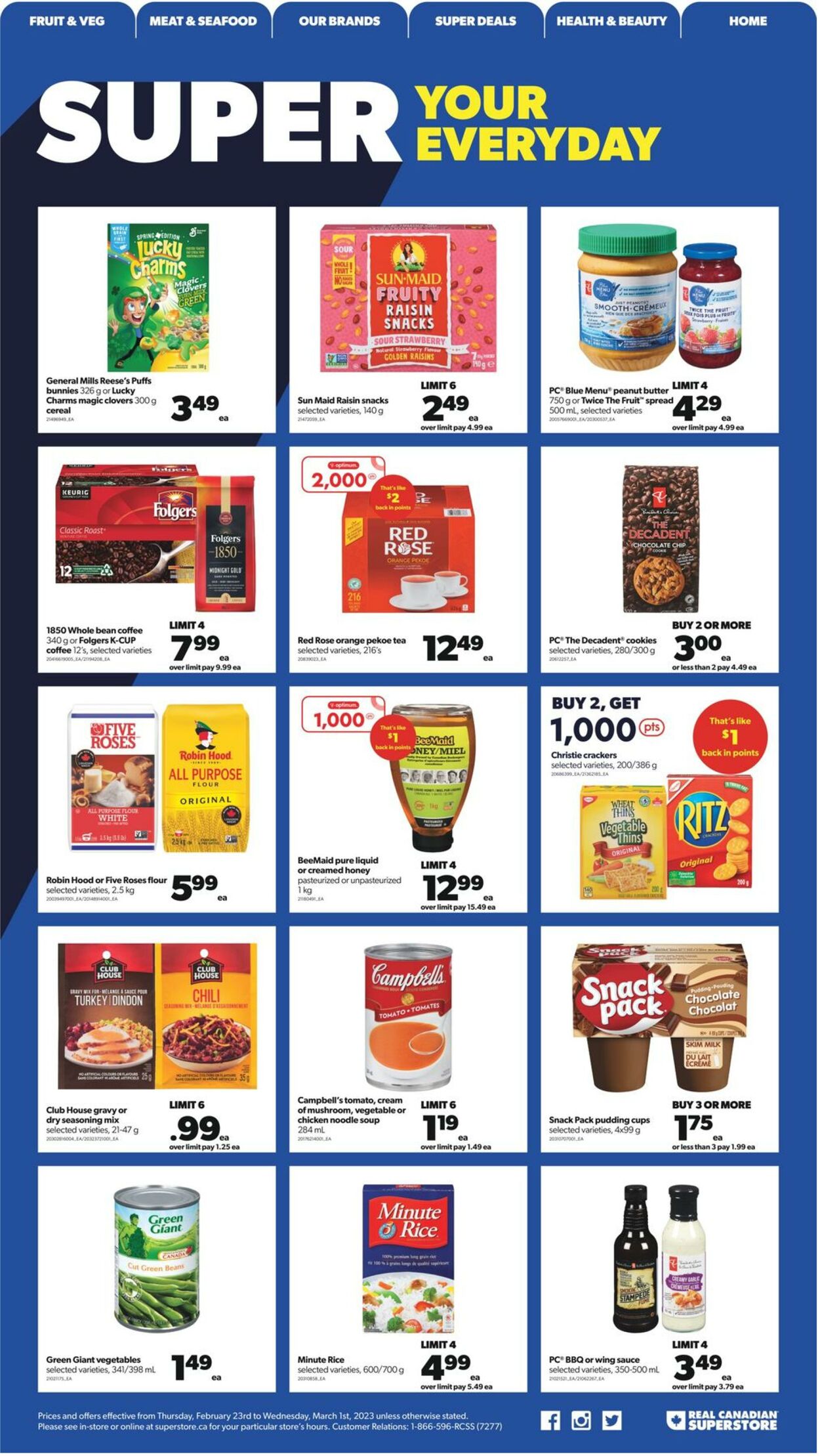 Flyer Real Canadian Superstore 23.02.2023 - 01.03.2023