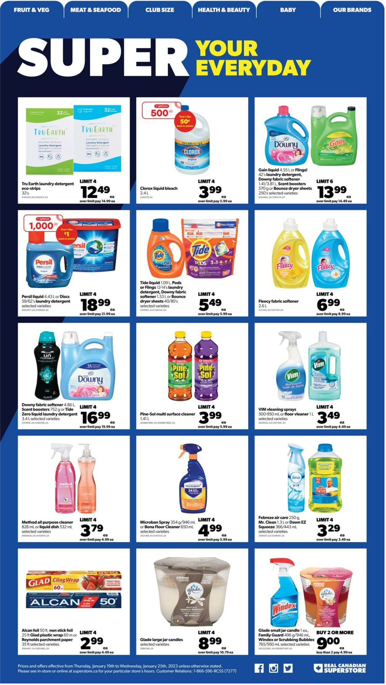Flyer Real Canadian Superstore 19.01.2023 - 25.01.2023