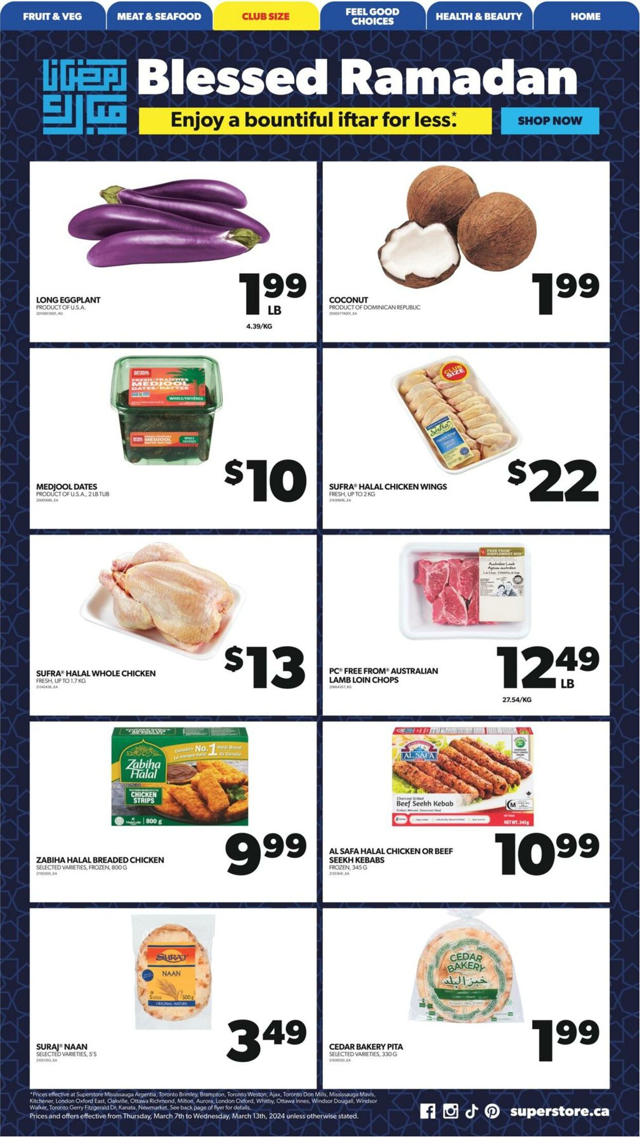 Flyer Real Canadian Superstore 07.03.2024 - 13.03.2024