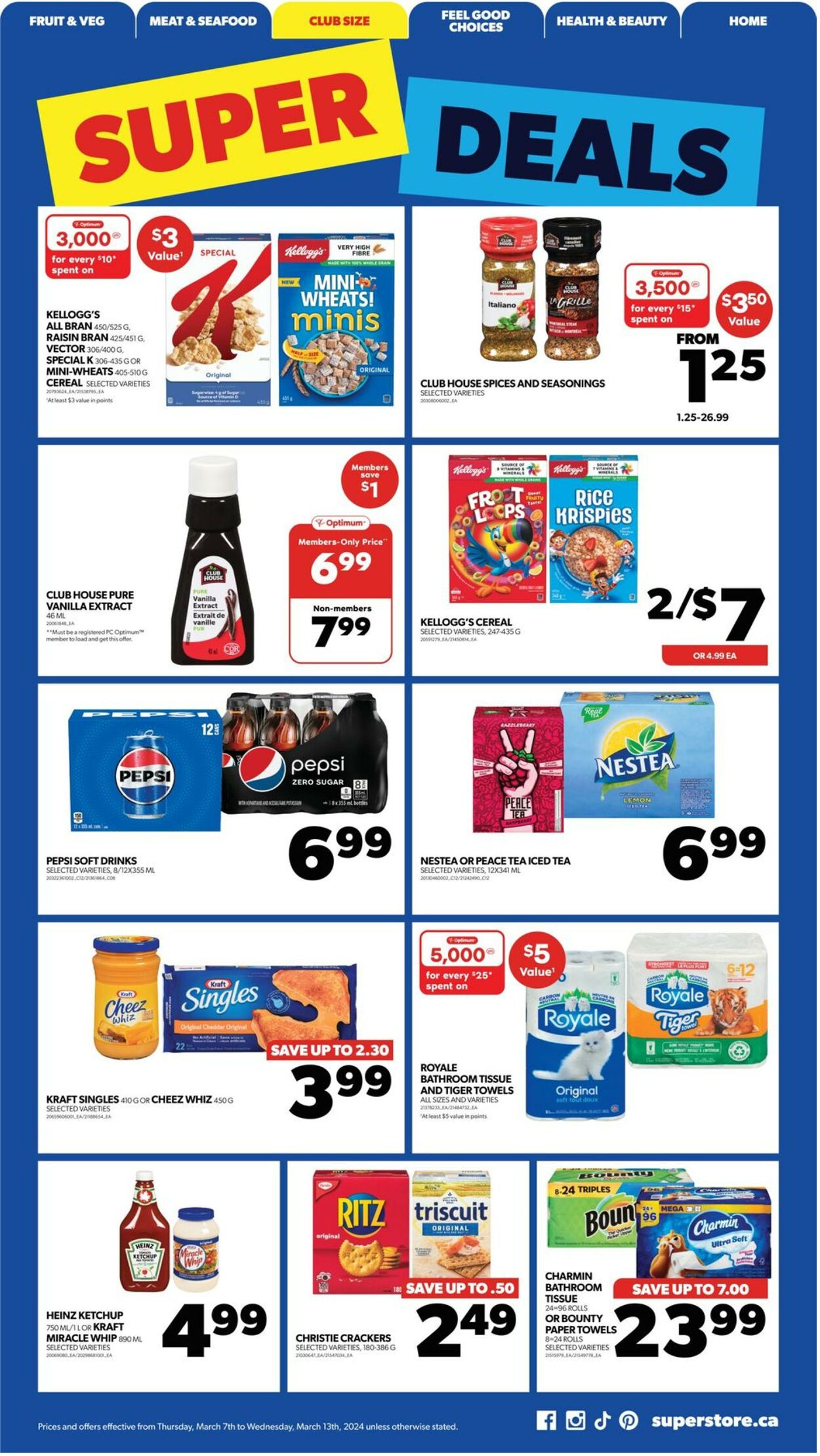 Flyer Real Canadian Superstore 07.03.2024 - 13.03.2024