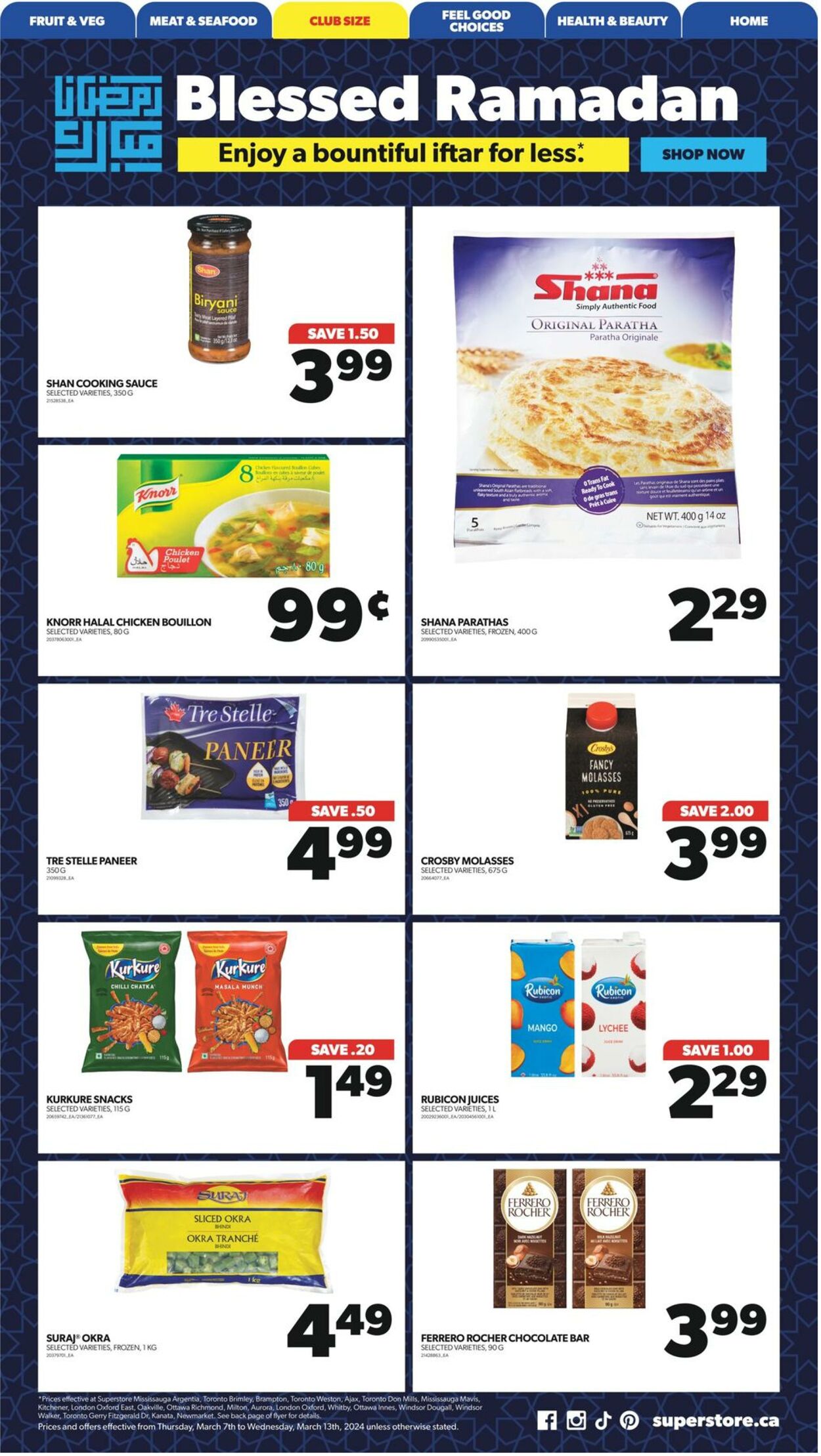 Flyer Real Canadian Superstore 07.03.2024 - 13.03.2024