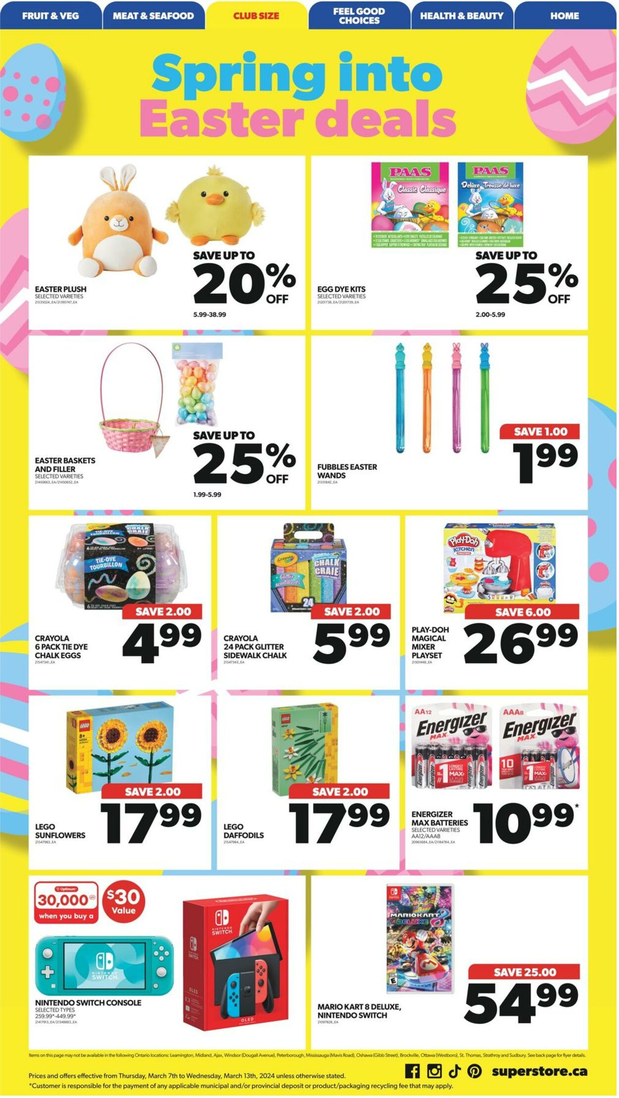 Flyer Real Canadian Superstore 07.03.2024 - 13.03.2024