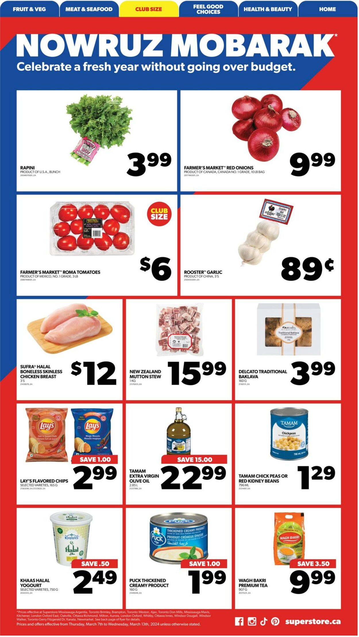 Flyer Real Canadian Superstore 07.03.2024 - 13.03.2024