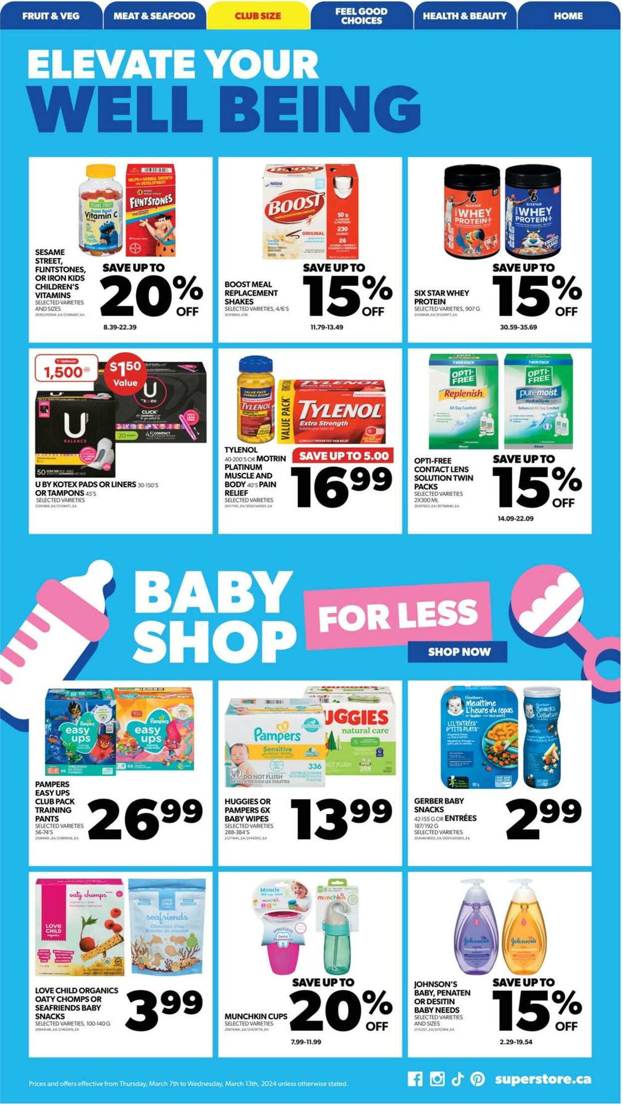 Flyer Real Canadian Superstore 07.03.2024 - 13.03.2024