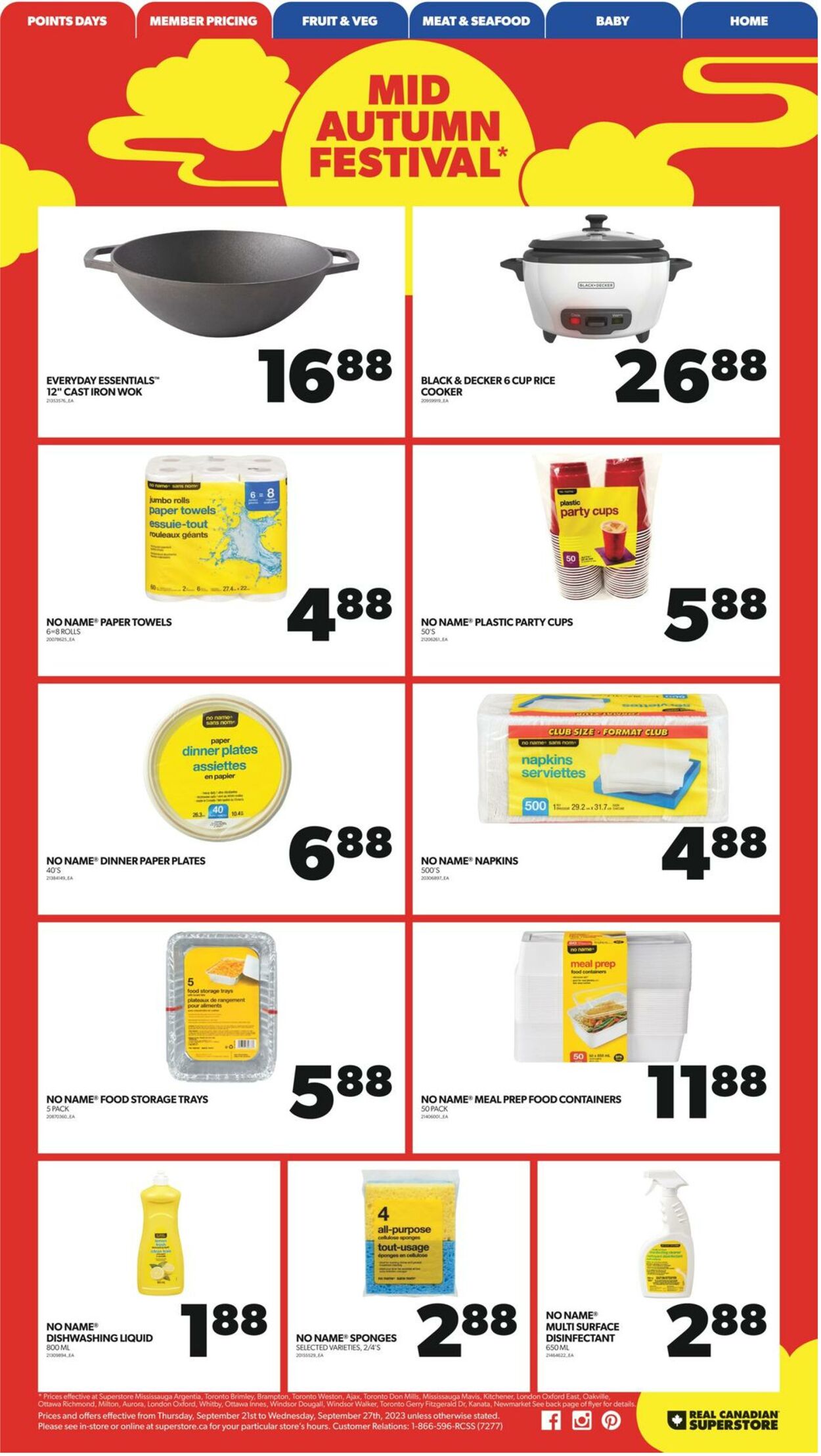 Flyer Real Canadian Superstore 21.09.2023 - 27.09.2023