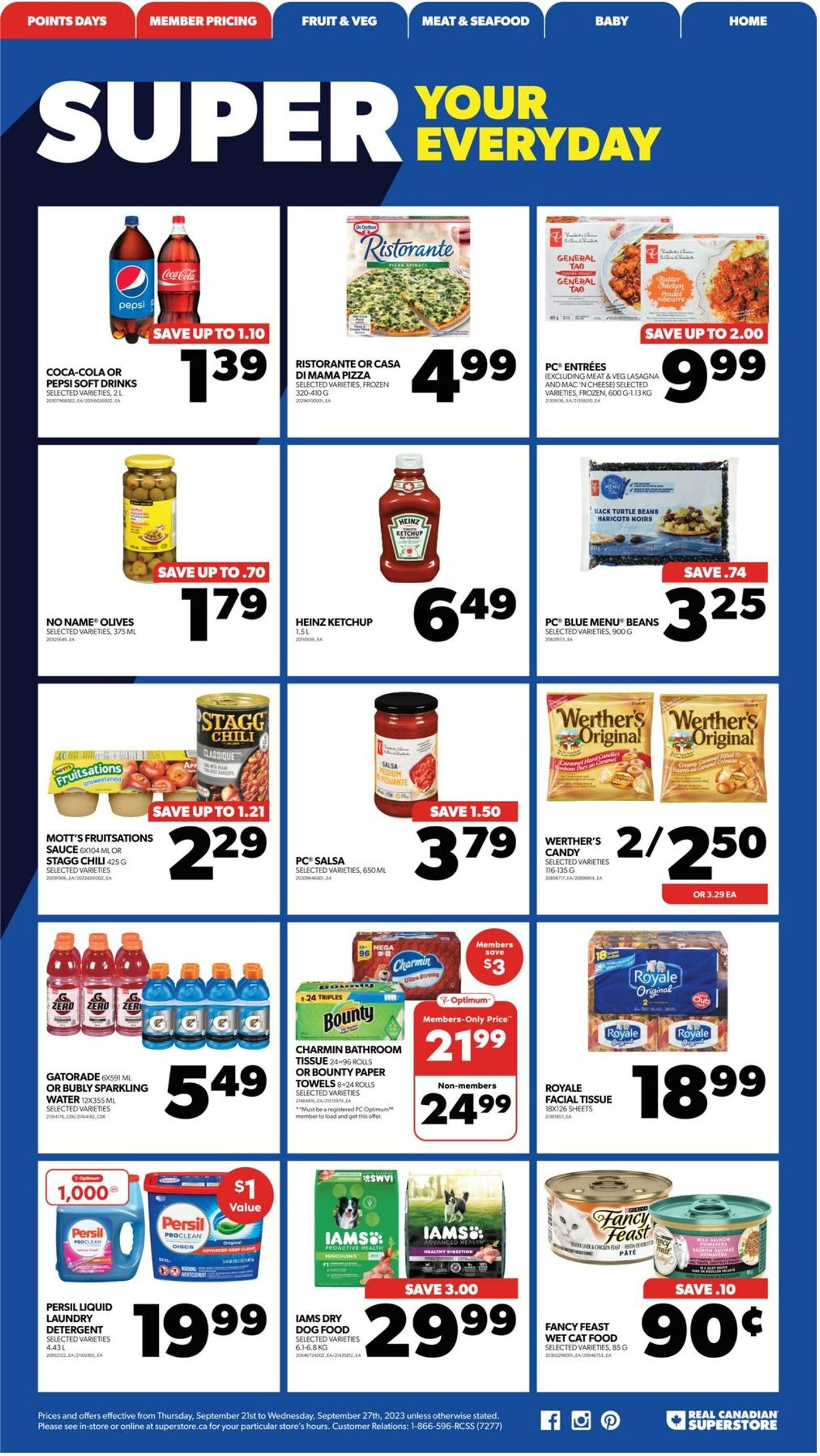 Flyer Real Canadian Superstore 21.09.2023 - 27.09.2023