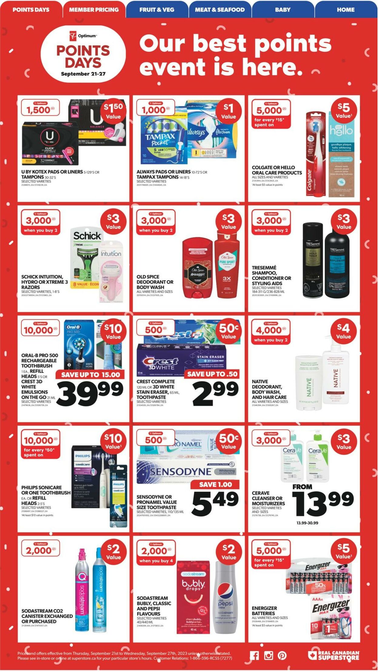 Flyer Real Canadian Superstore 21.09.2023 - 27.09.2023