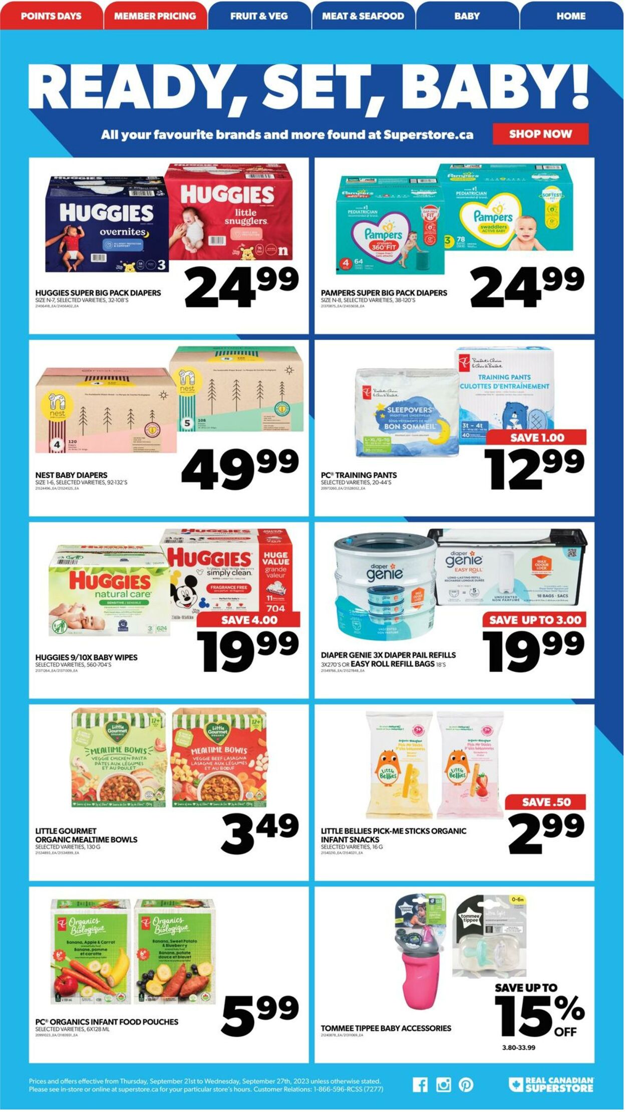 Flyer Real Canadian Superstore 21.09.2023 - 27.09.2023