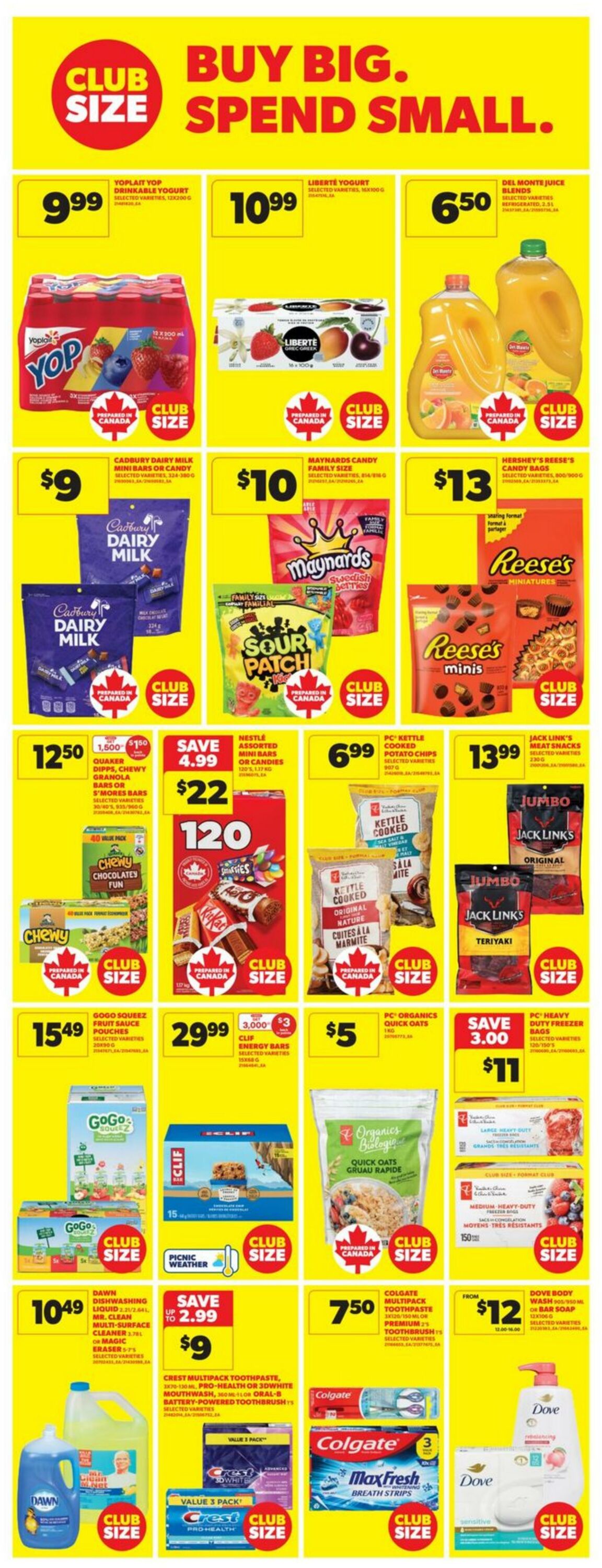 Flyer Real Canadian Superstore 14.08.2025 - 20.08.2025