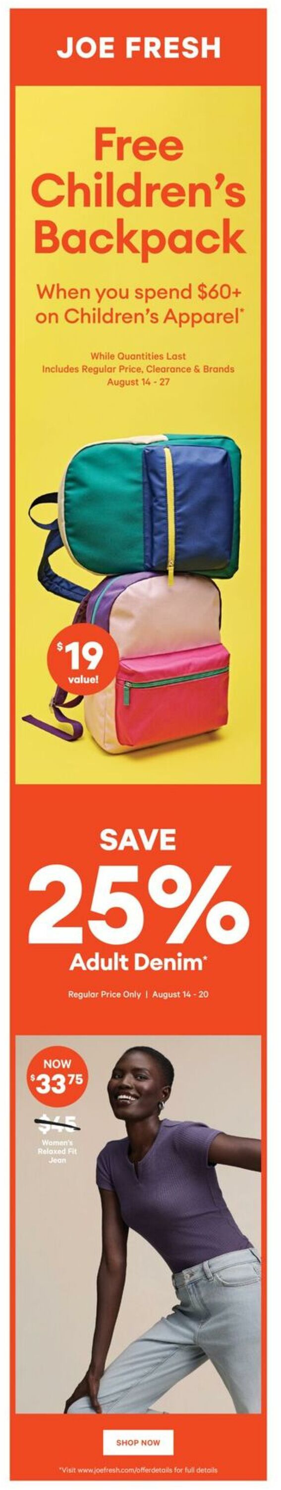 Flyer Real Canadian Superstore 14.08.2025 - 20.08.2025