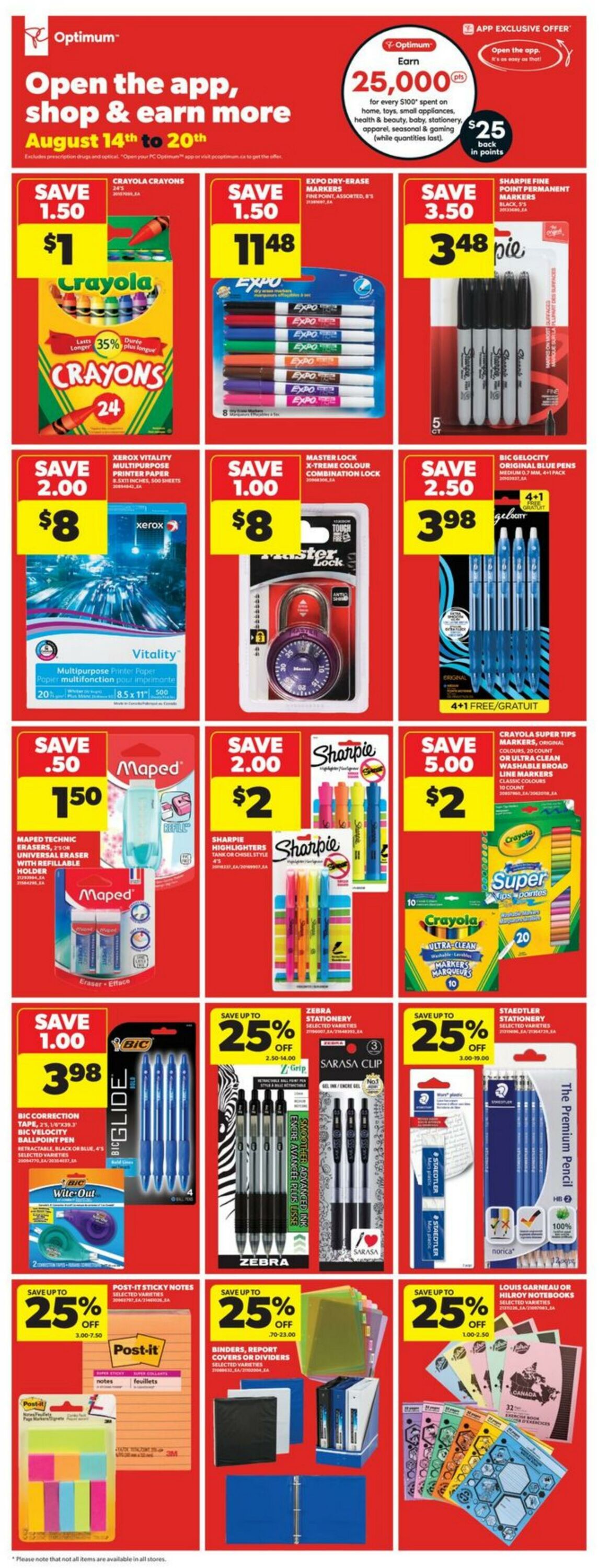 Flyer Real Canadian Superstore 14.08.2025 - 20.08.2025