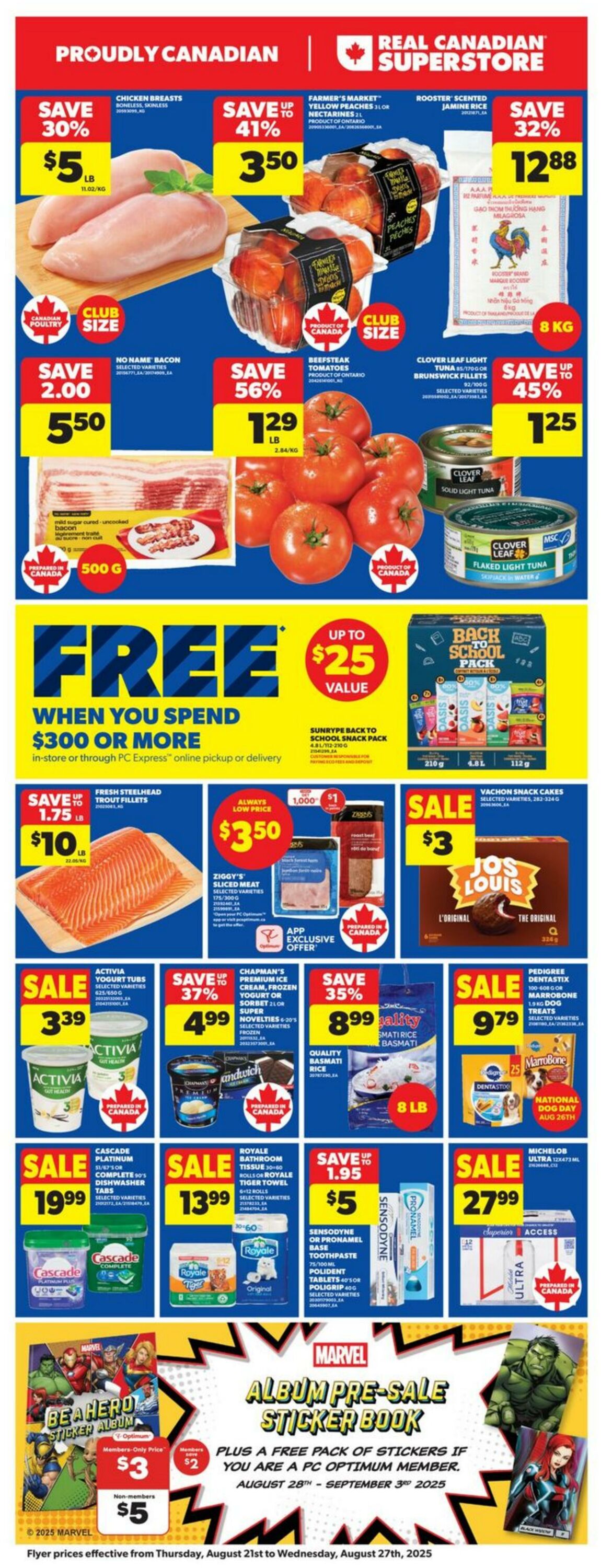 Flyer Real Canadian Superstore 21.08.2025 - 27.08.2025