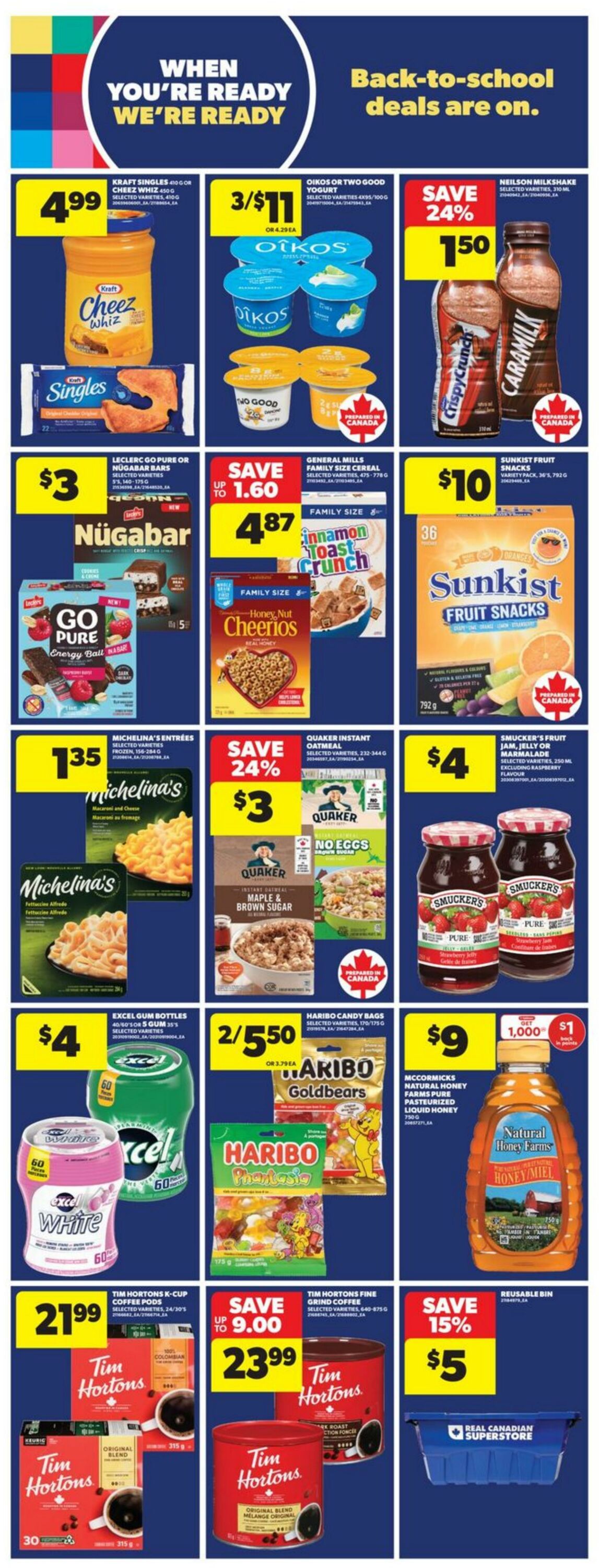 Flyer Real Canadian Superstore 21.08.2025 - 27.08.2025