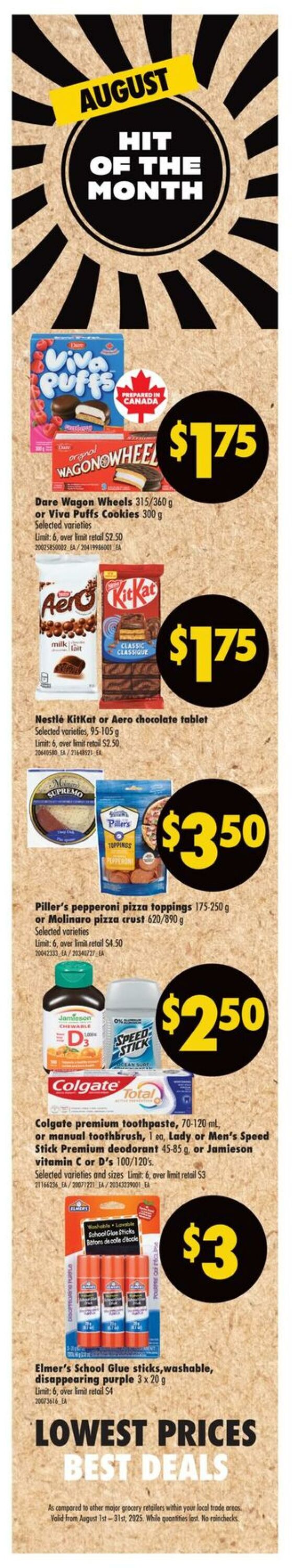 Flyer Real Canadian Superstore 21.08.2025 - 27.08.2025