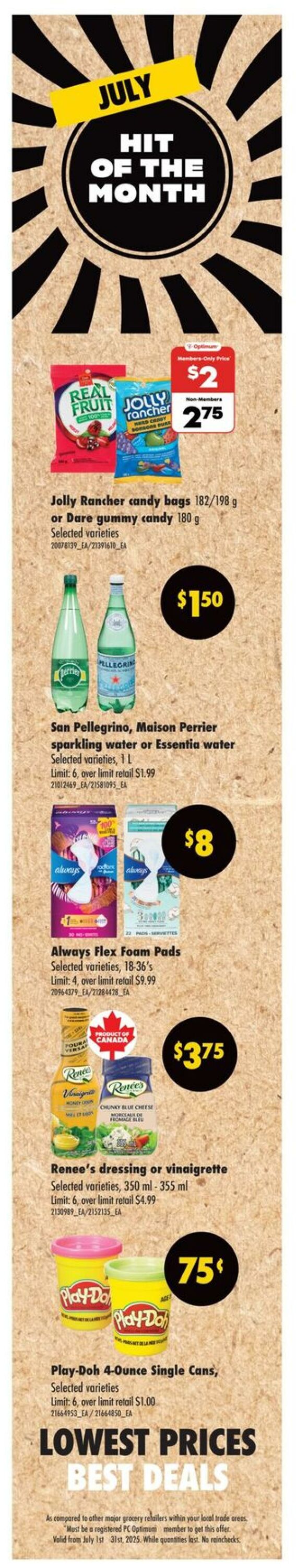 Flyer Real Canadian Superstore 03.07.2025 - 09.07.2025
