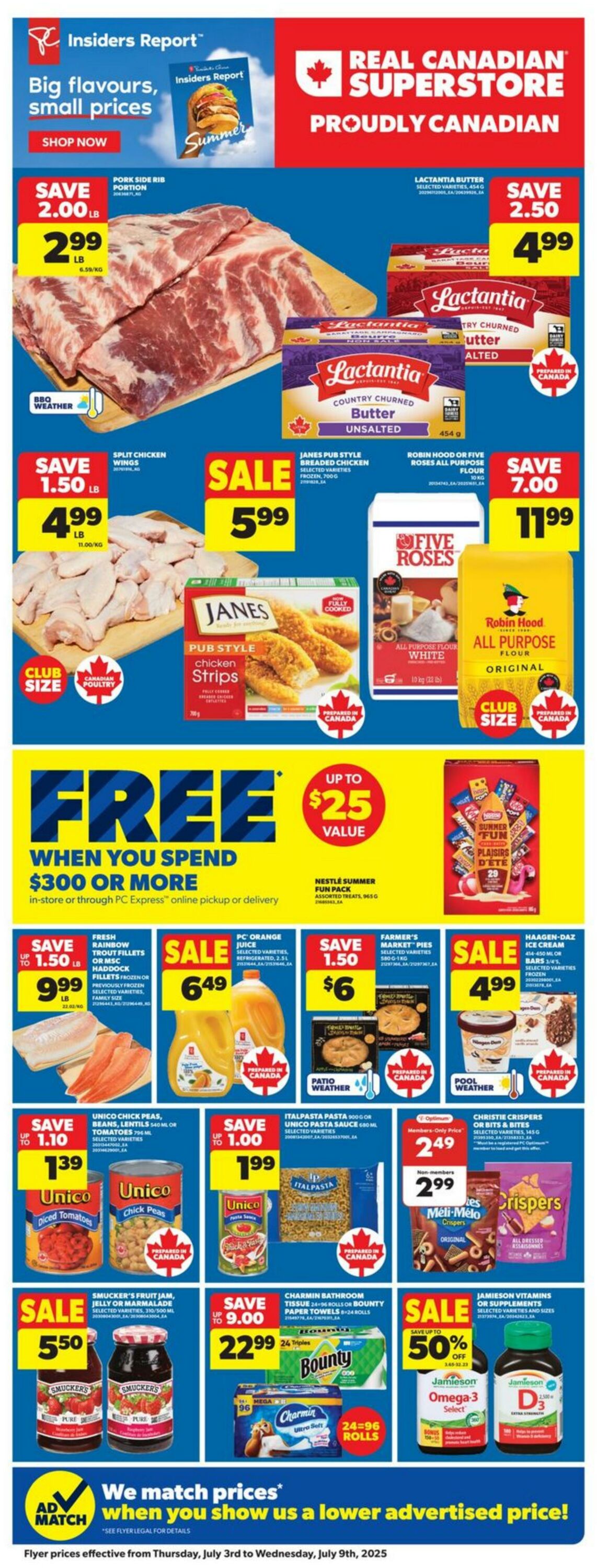 Flyer Real Canadian Superstore 03.07.2025 - 09.07.2025