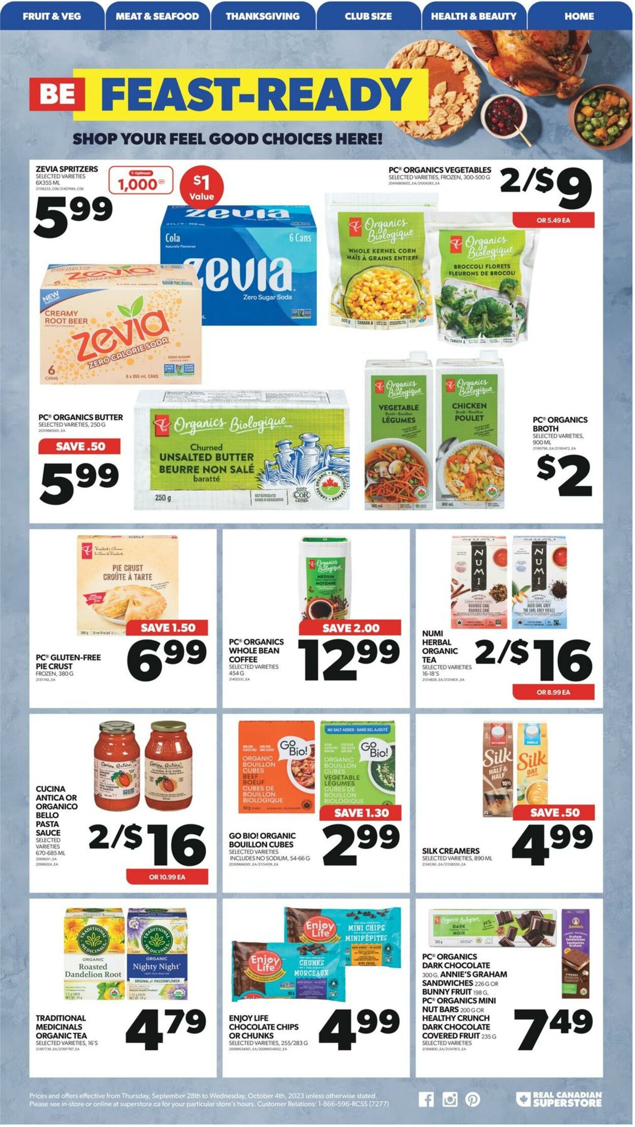 Flyer Real Canadian Superstore 28.09.2023 - 04.10.2023