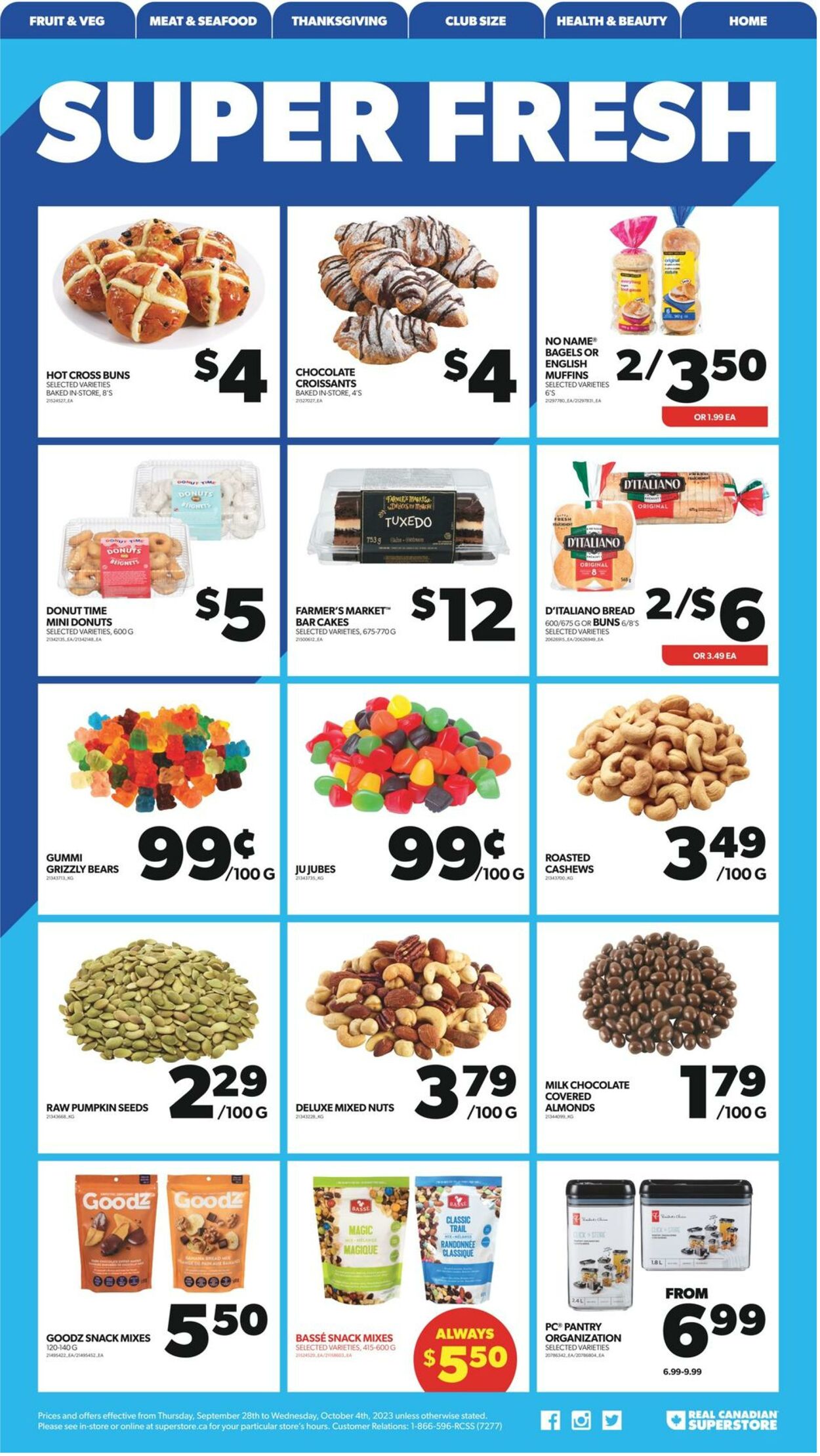 Flyer Real Canadian Superstore 28.09.2023 - 04.10.2023