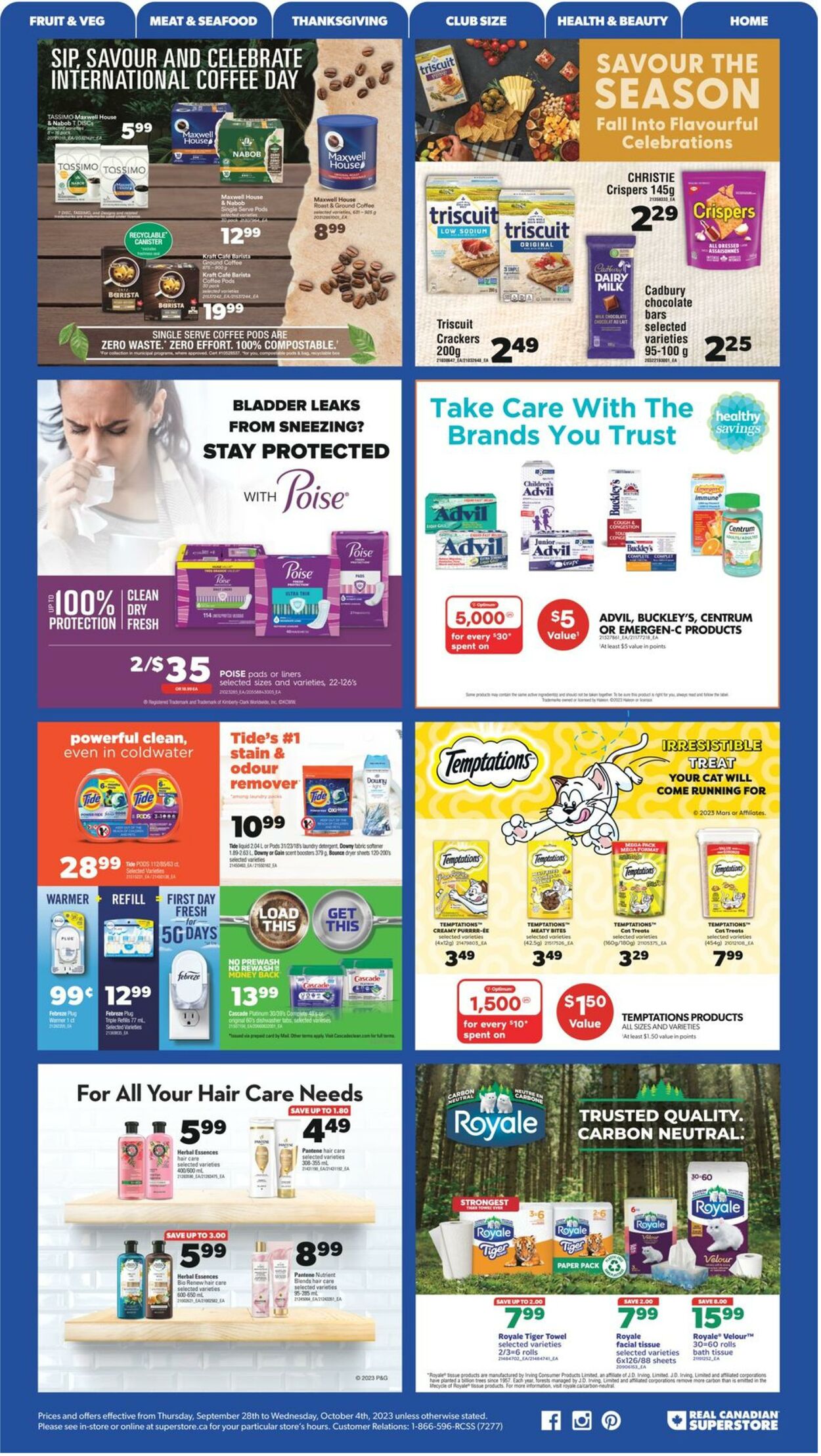 Flyer Real Canadian Superstore 28.09.2023 - 04.10.2023