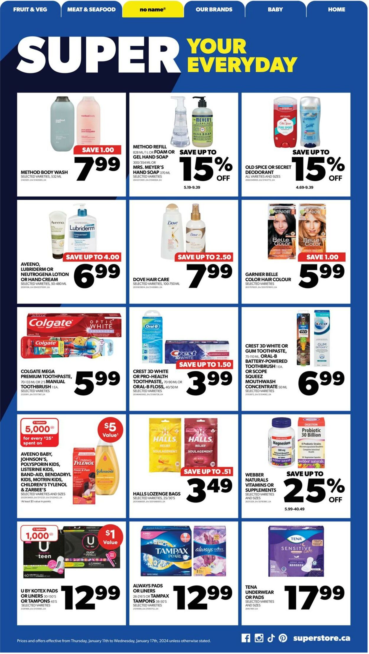 Flyer Real Canadian Superstore 11.01.2024 - 17.01.2024