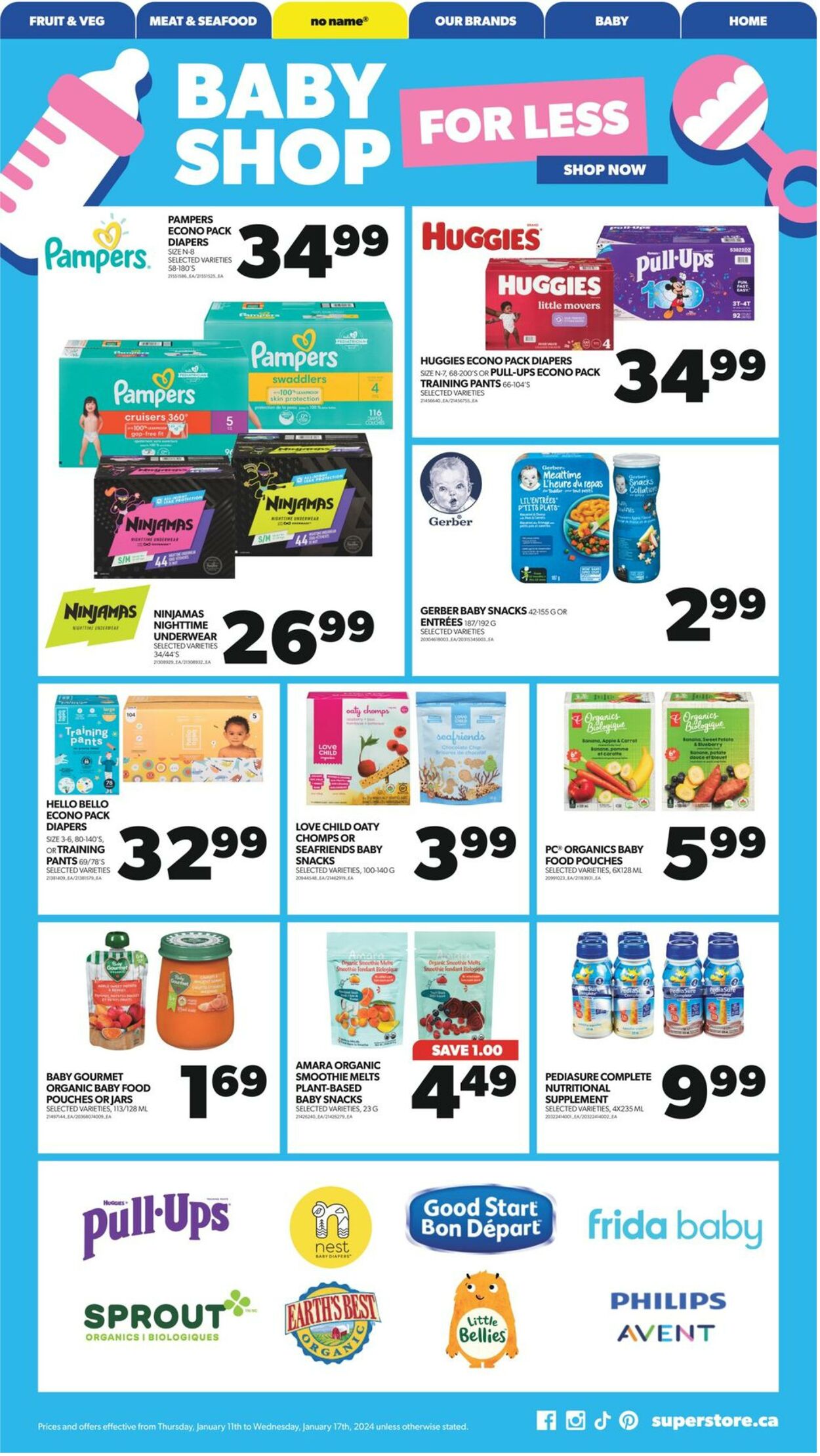 Flyer Real Canadian Superstore 11.01.2024 - 17.01.2024