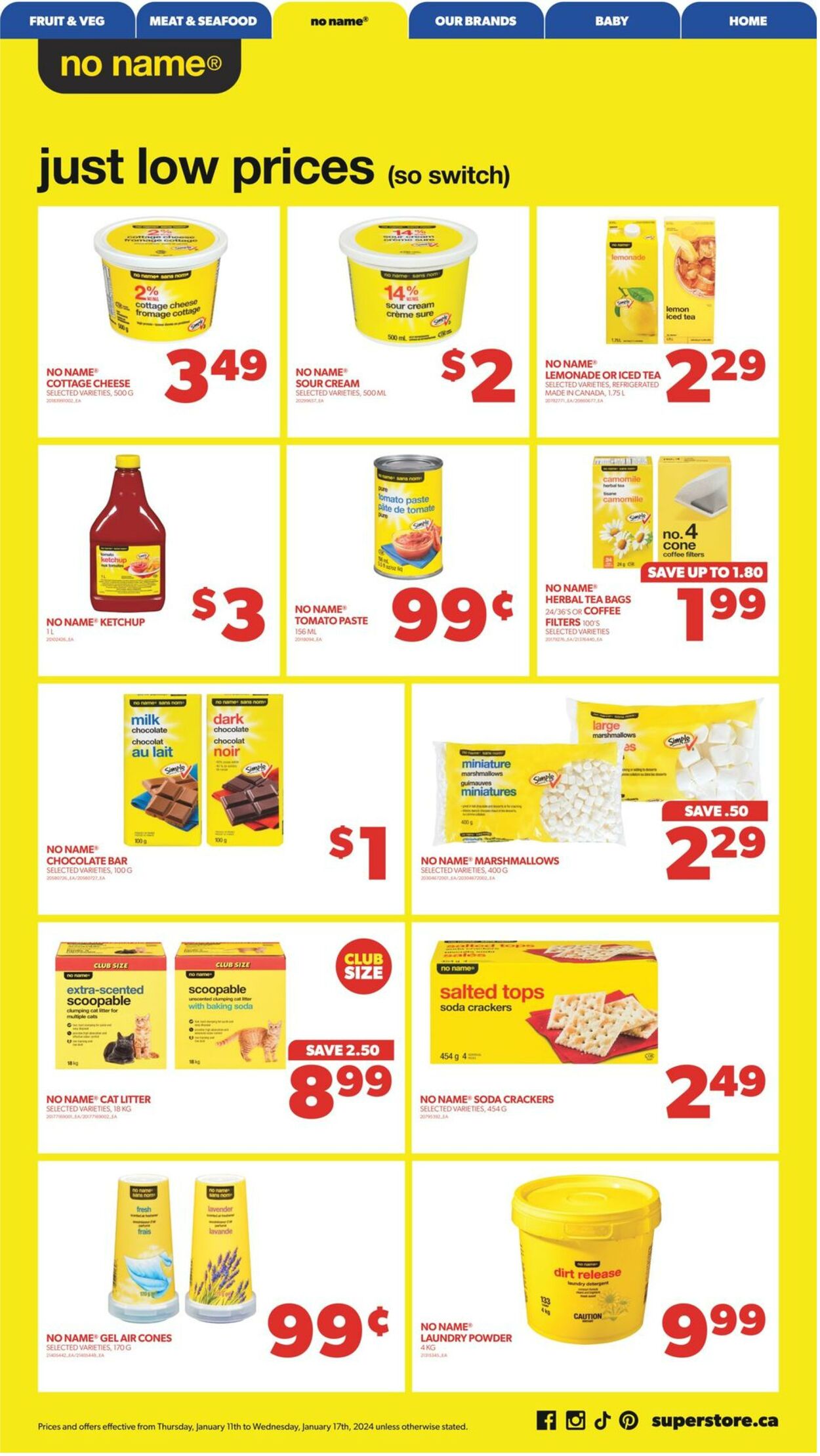 Flyer Real Canadian Superstore 11.01.2024 - 17.01.2024