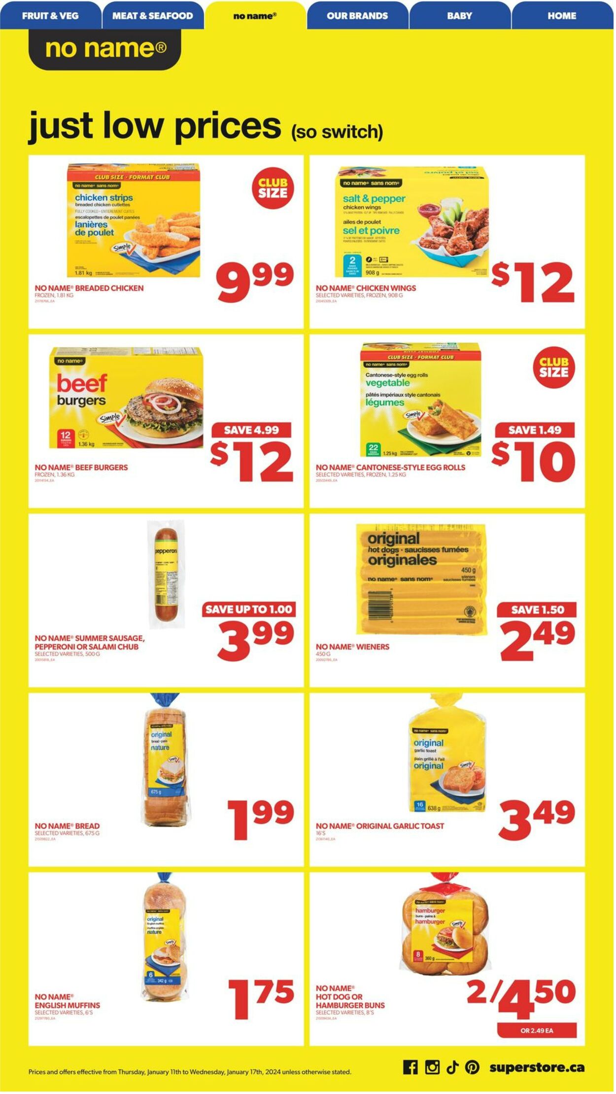 Flyer Real Canadian Superstore 11.01.2024 - 17.01.2024