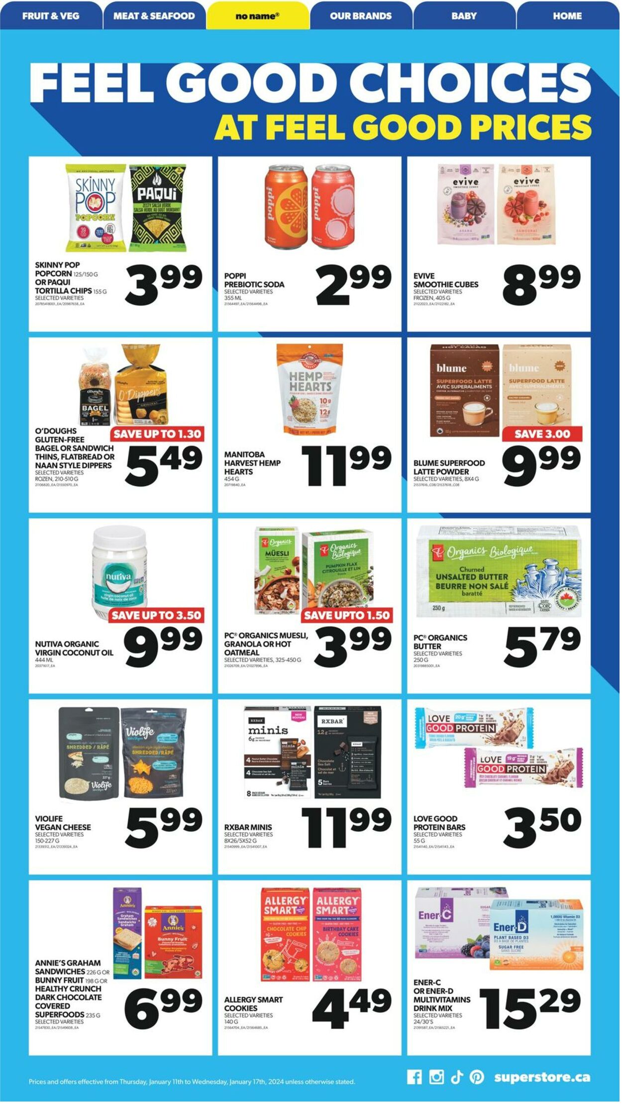 Flyer Real Canadian Superstore 11.01.2024 - 17.01.2024