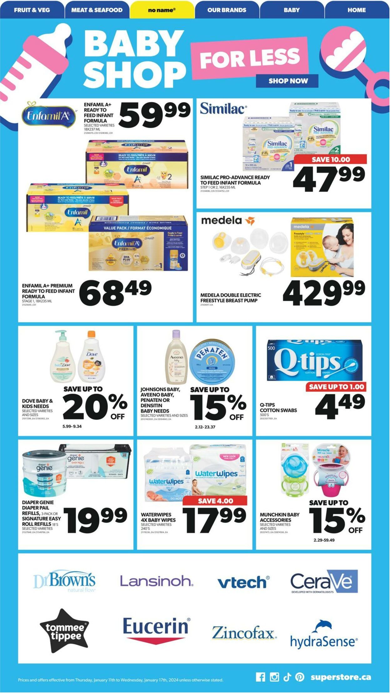 Flyer Real Canadian Superstore 11.01.2024 - 17.01.2024