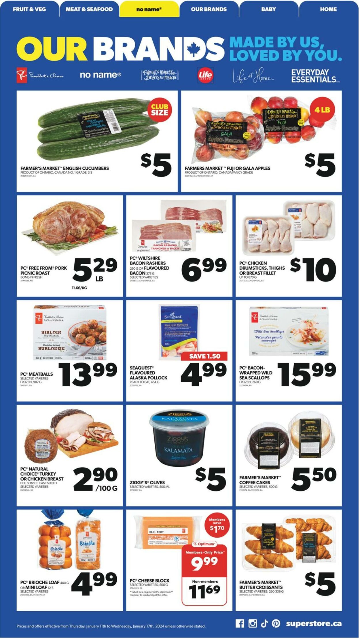 Flyer Real Canadian Superstore 11.01.2024 - 17.01.2024