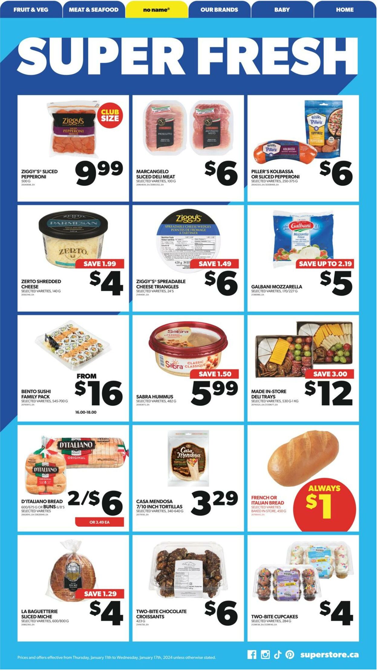 Flyer Real Canadian Superstore 11.01.2024 - 17.01.2024