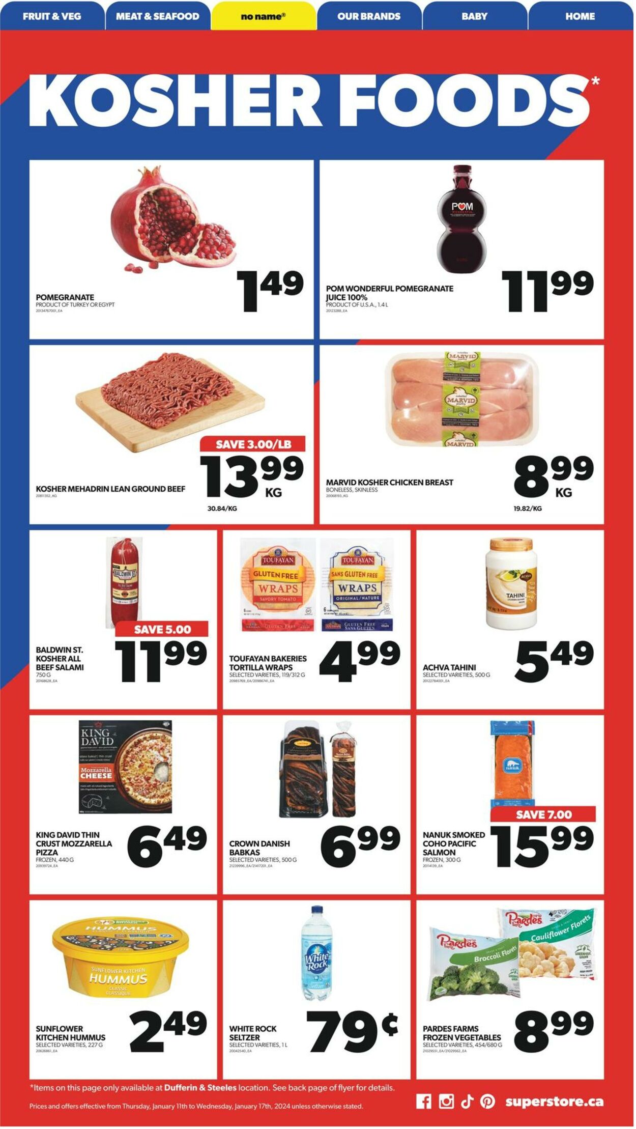 Flyer Real Canadian Superstore 11.01.2024 - 17.01.2024