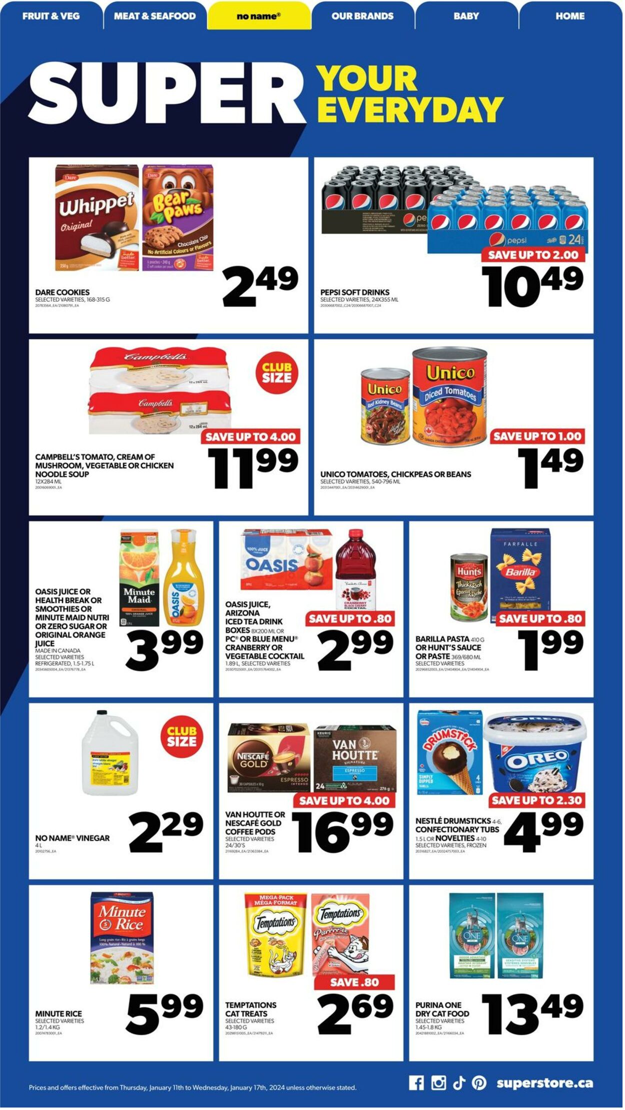 Flyer Real Canadian Superstore 11.01.2024 - 17.01.2024